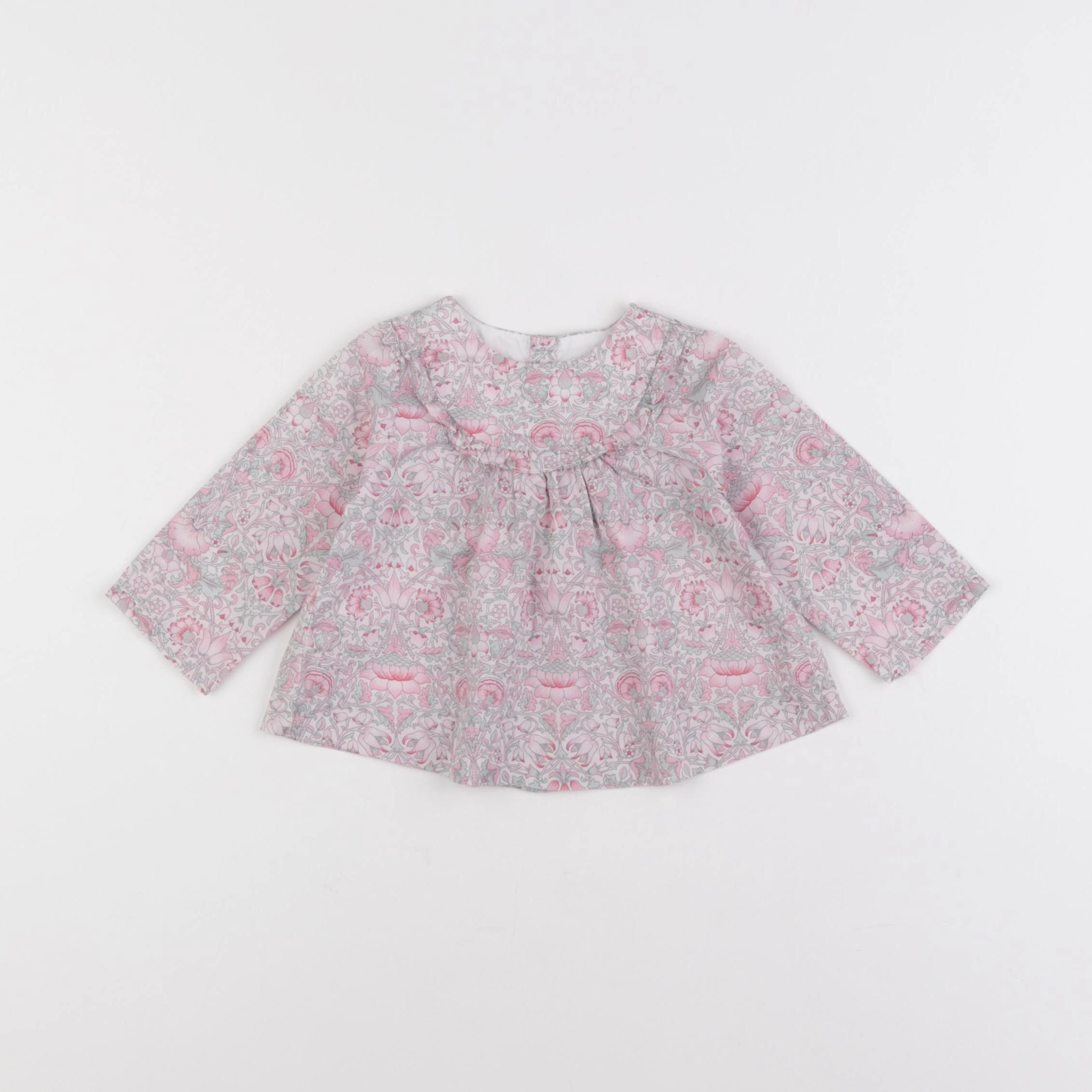 Jacadi - blouse rose - 6 mois