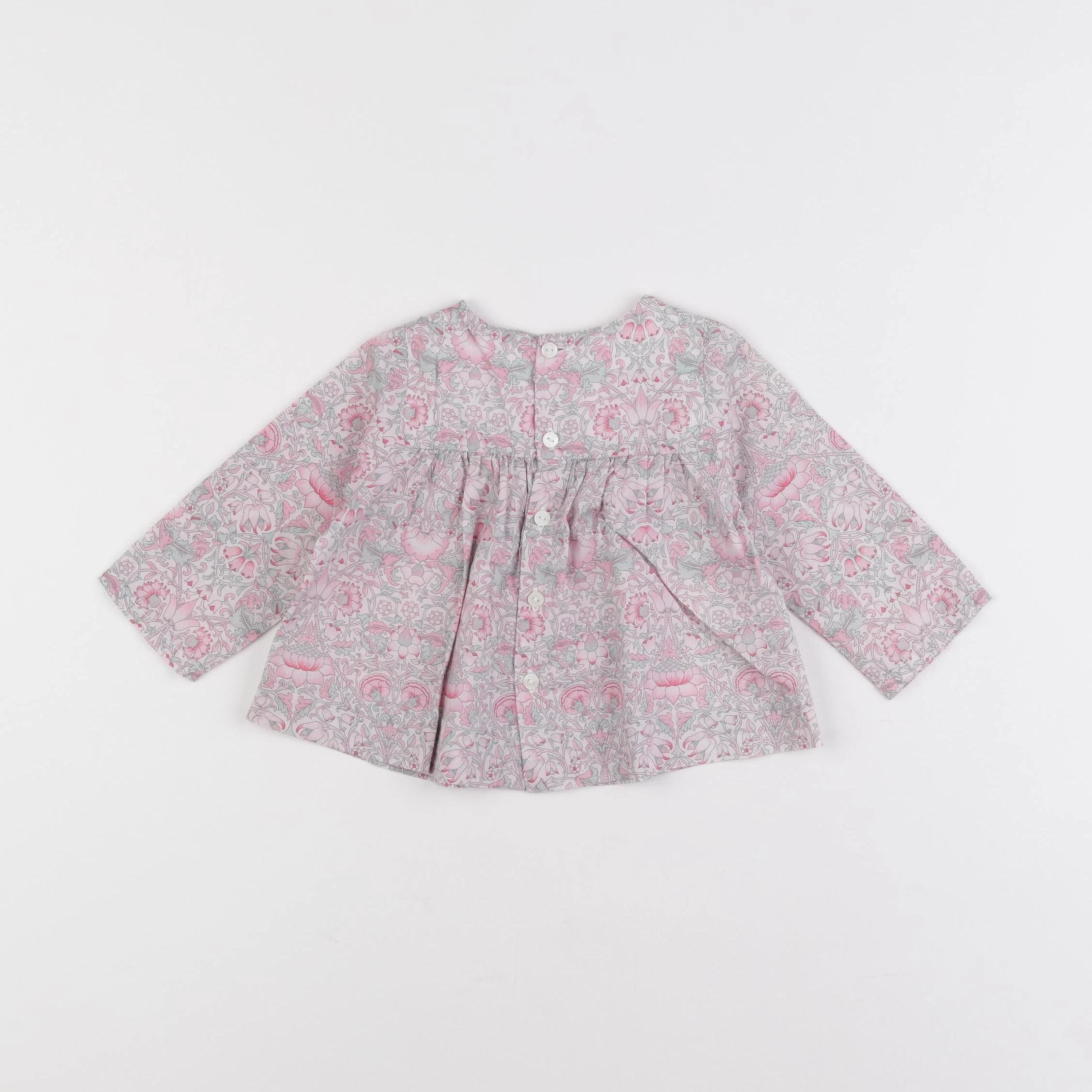 Jacadi - blouse rose - 6 mois