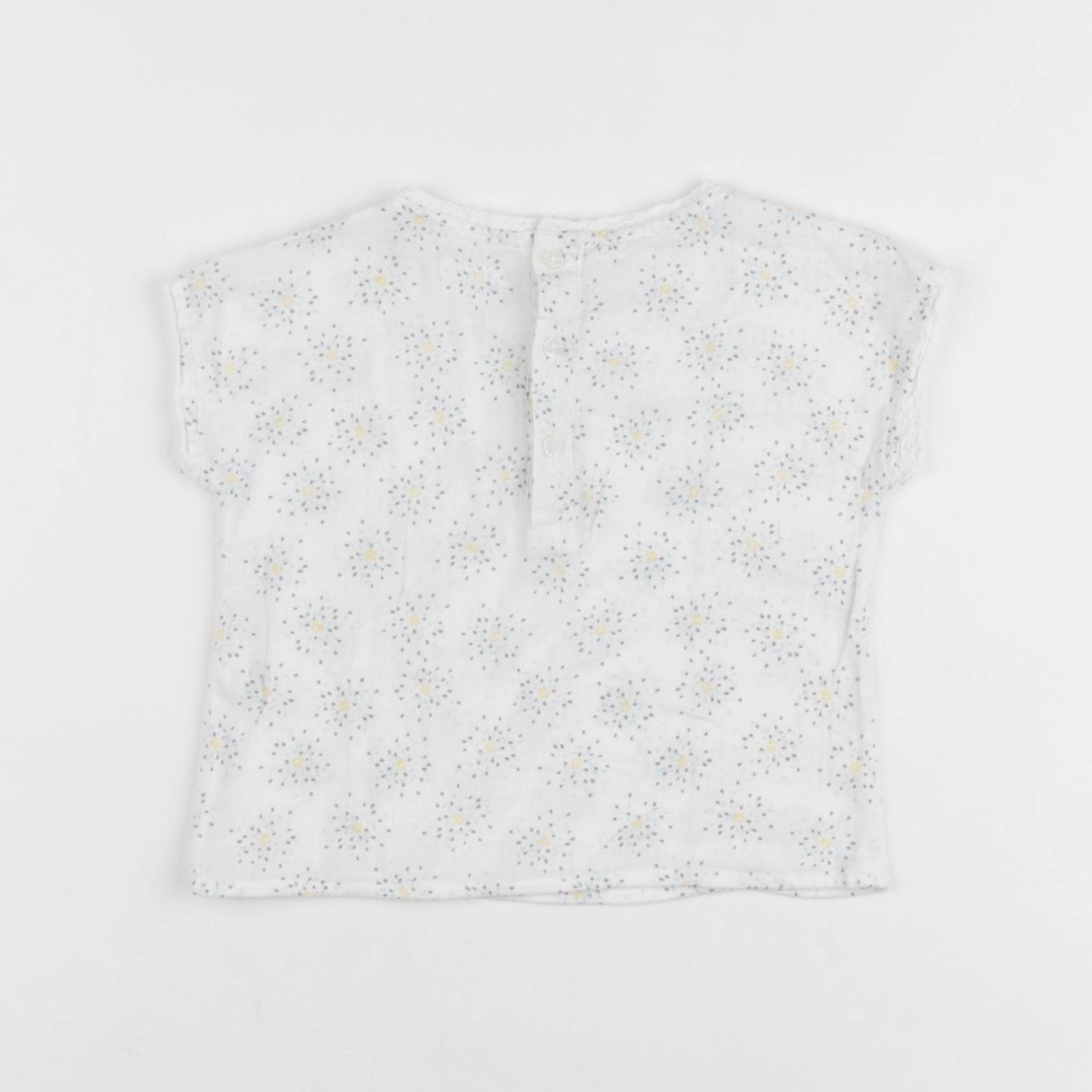 Boutchou - blouse blanc - 12 mois