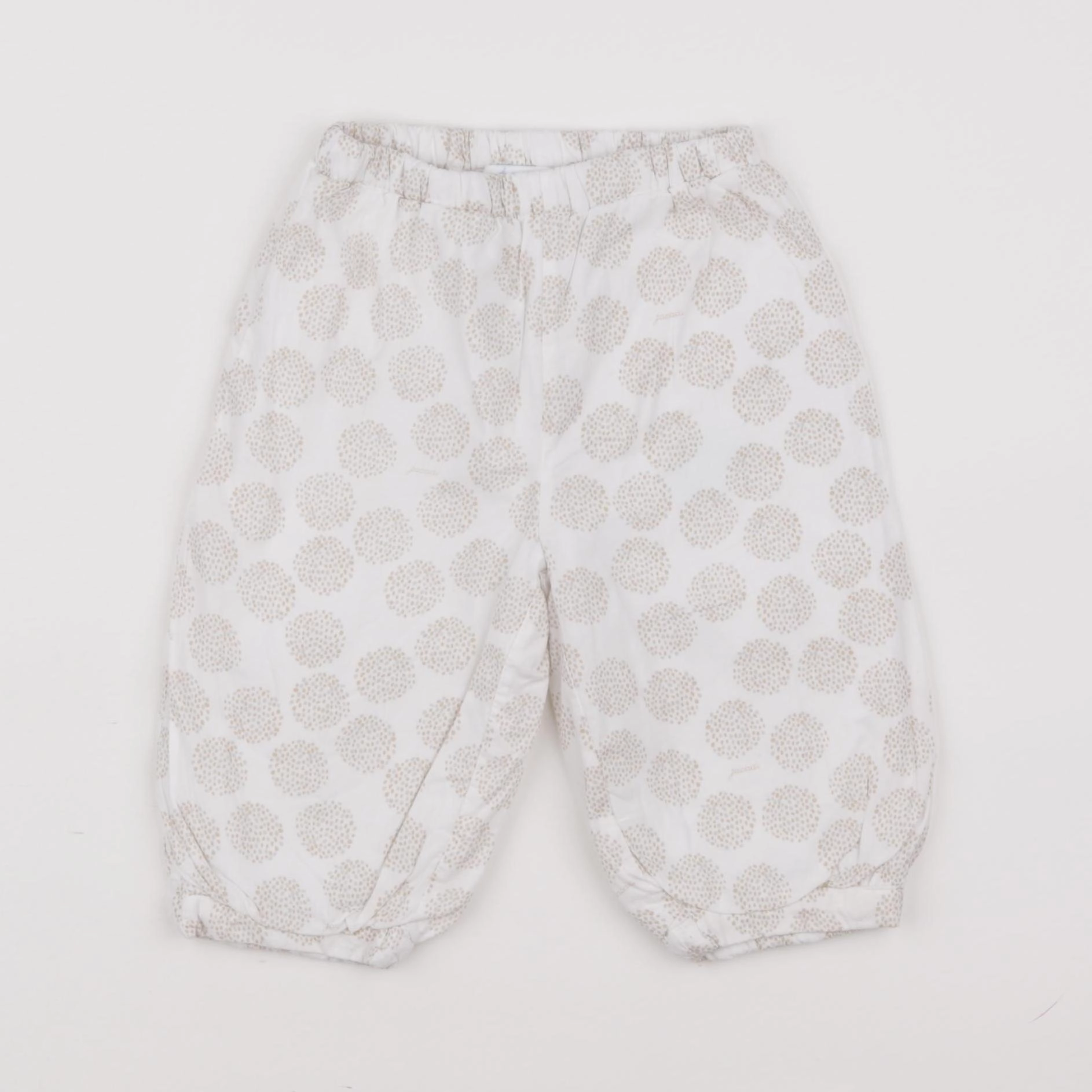 Jacadi - pantalon blanc, beige - 12 mois
