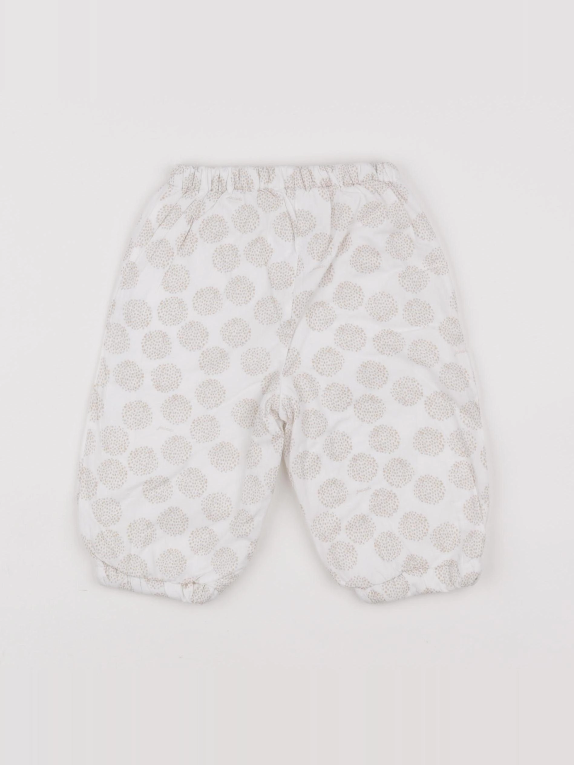Jacadi - pantalon blanc, beige - 12 mois