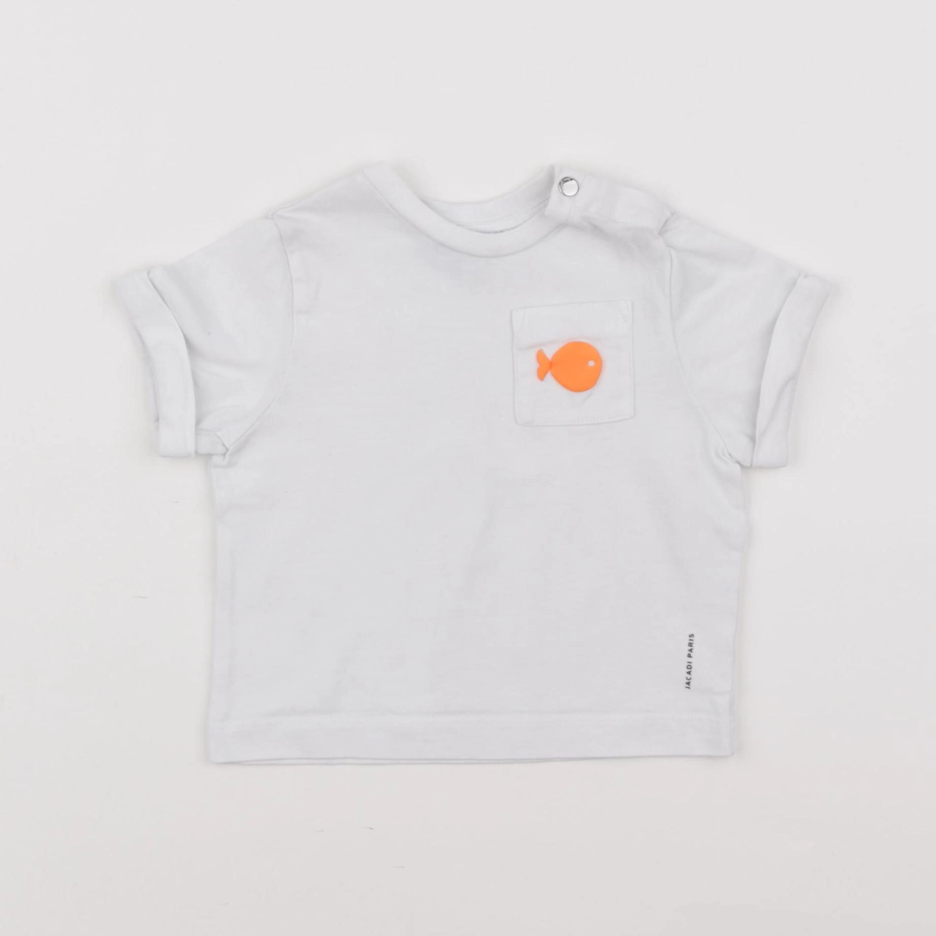 Jacadi - tee-shirt blanc - 12 mois
