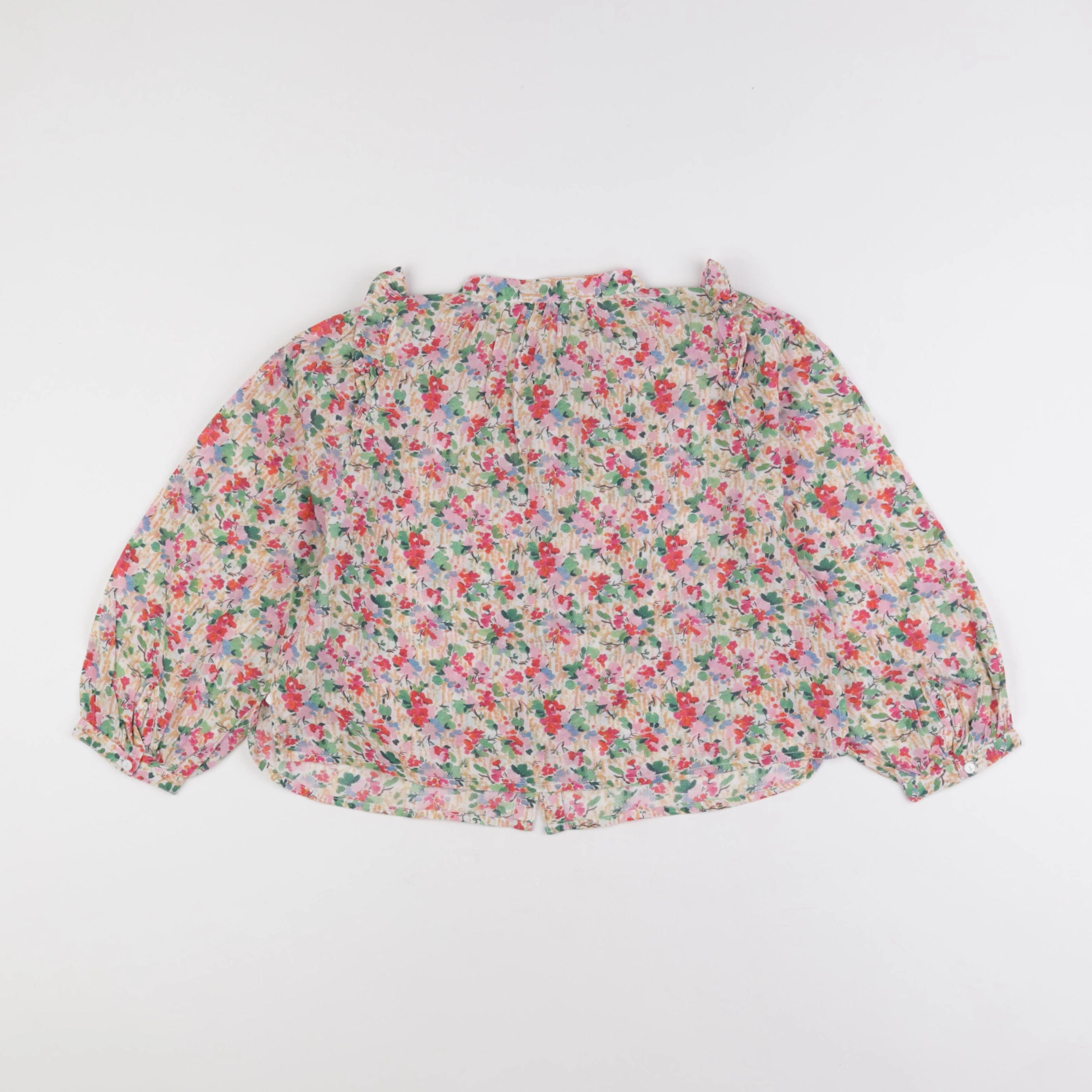 Cyrillus - blouse multicolore - 8 ans