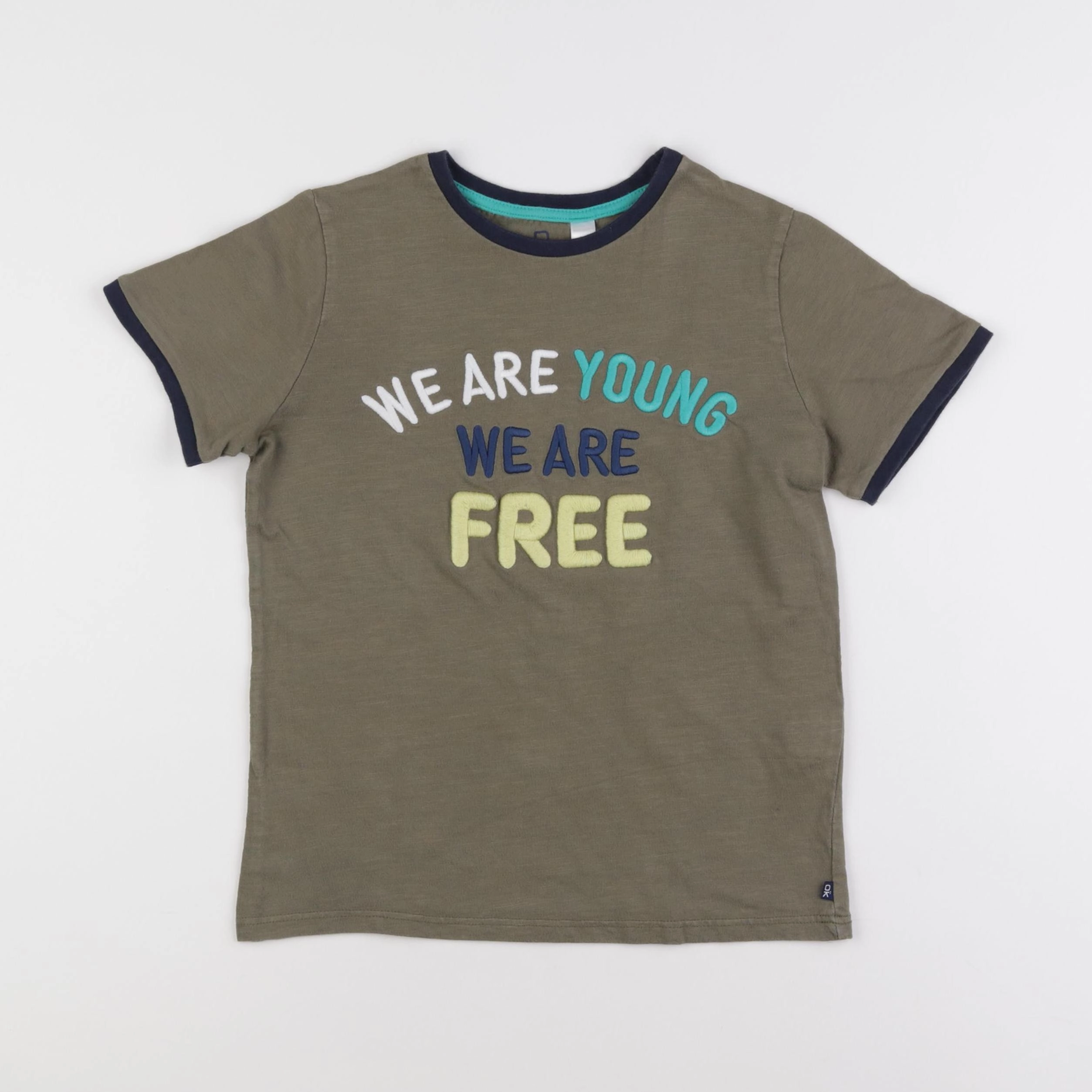 Okaidi - tee-shirt vert - 10 ans