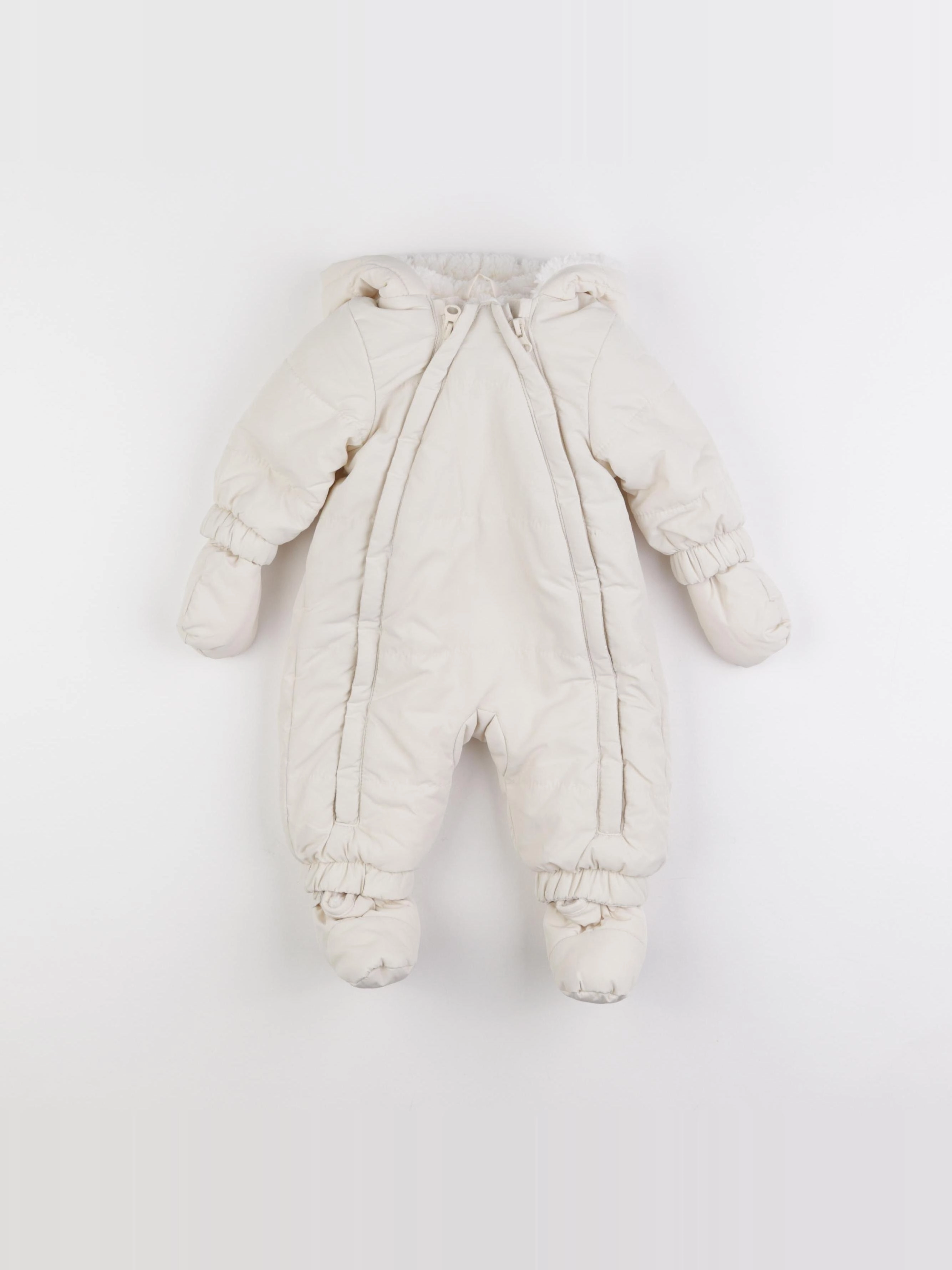 Zara - combi-pilote beige - 1/3 mois