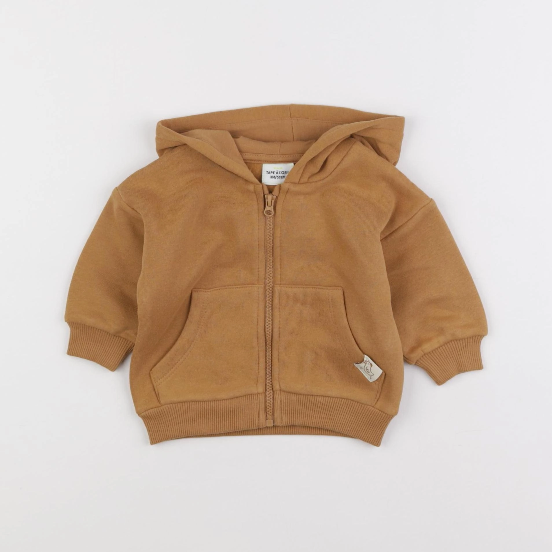 Tape à l'oeil - sweat jaune - 3 mois