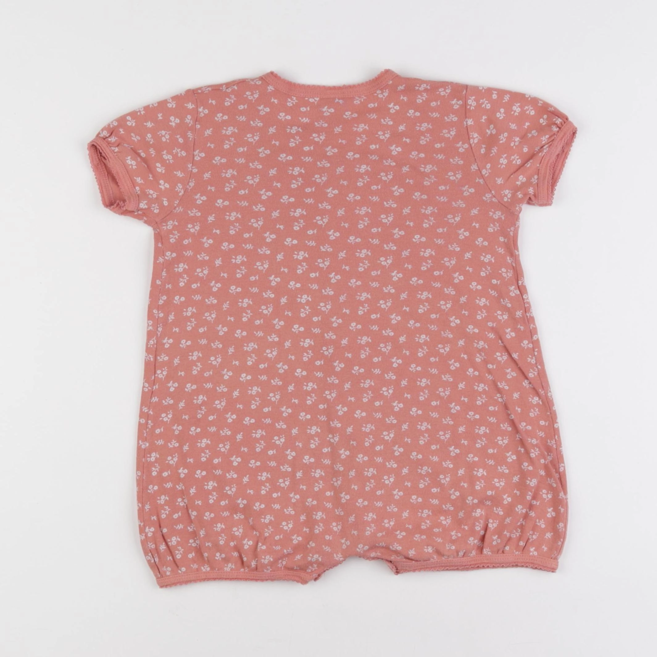 Petit Bateau - pyjama coton rose - 2 ans