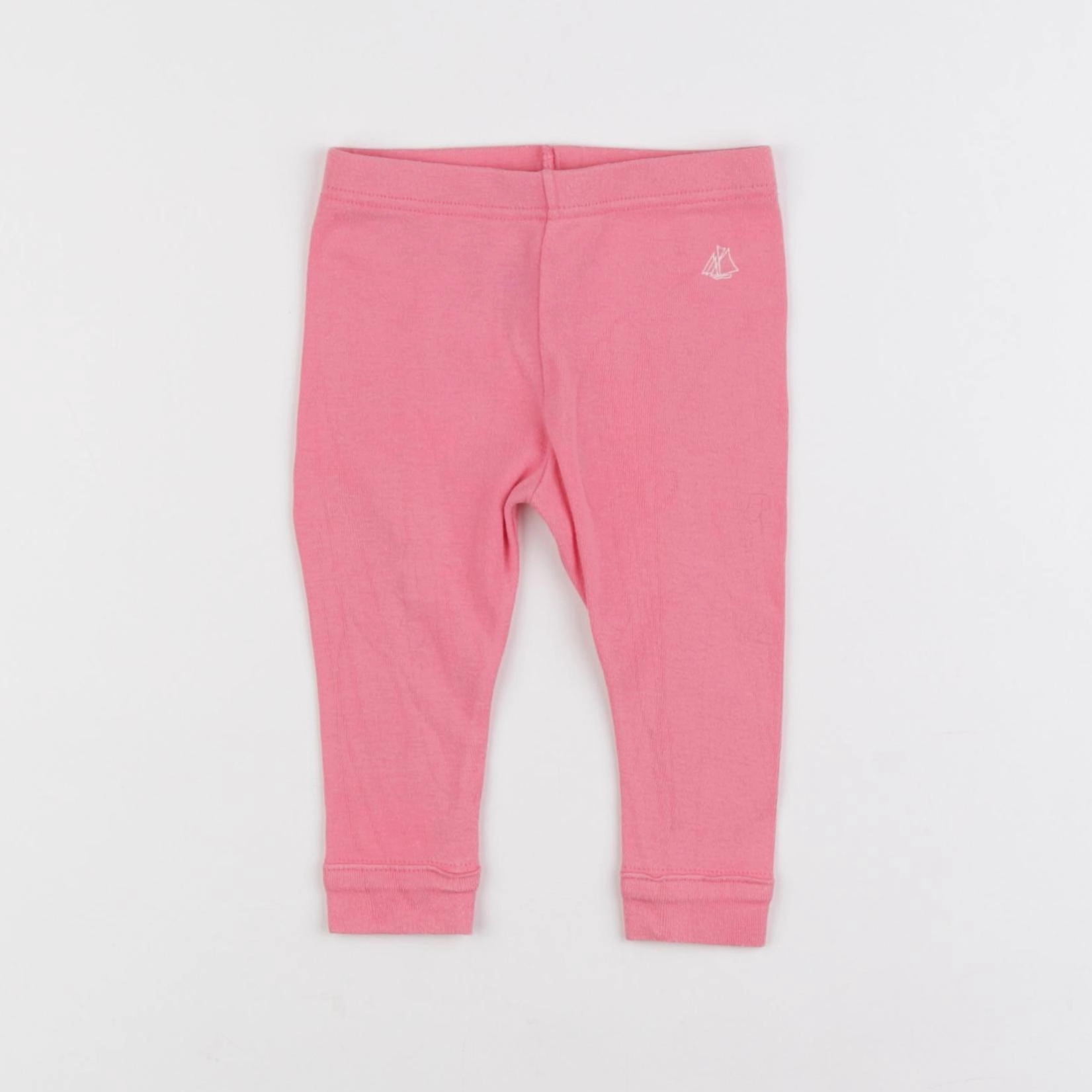 Petit Bateau - legging rose - 6 mois