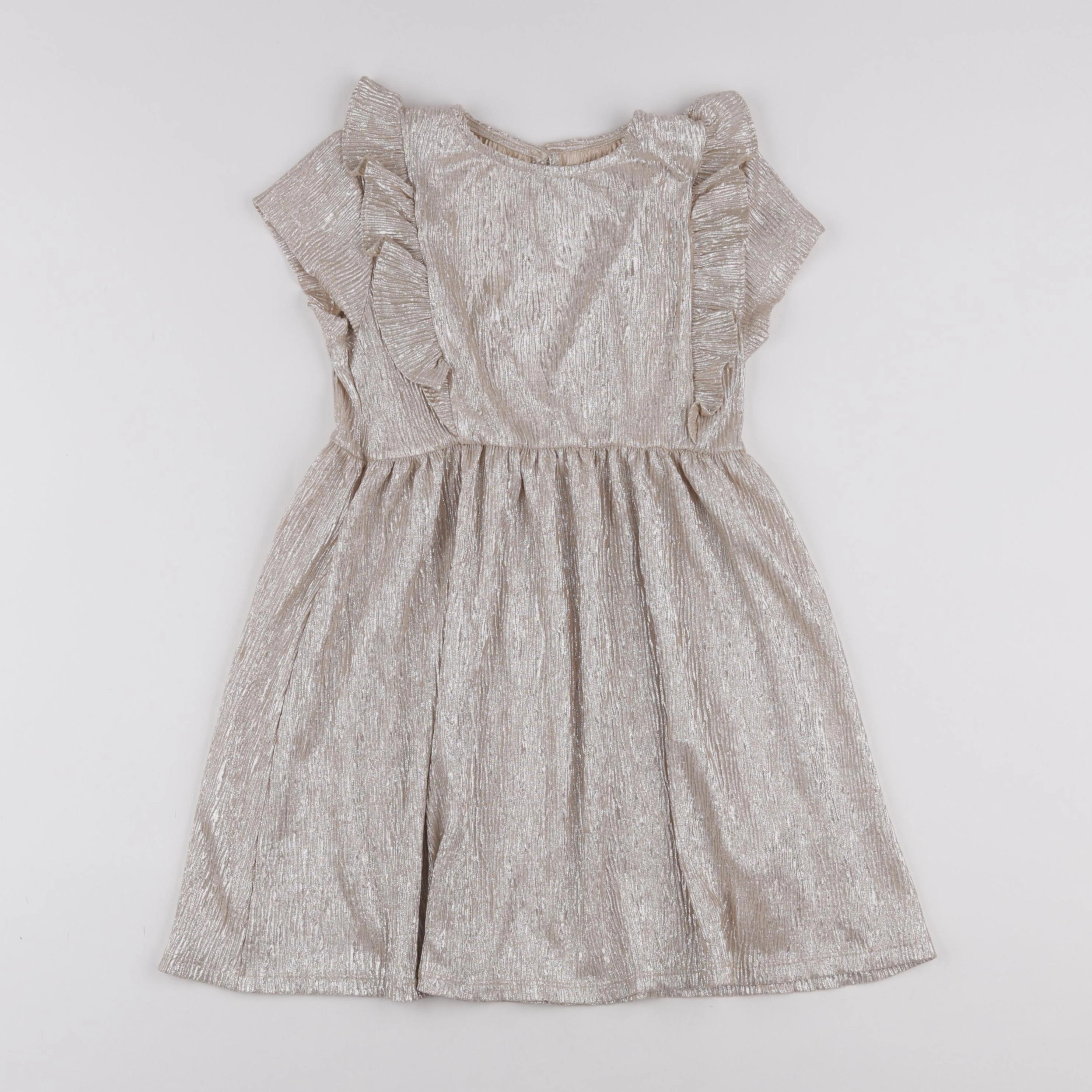 Vertbaudet - robe or - 2 ans