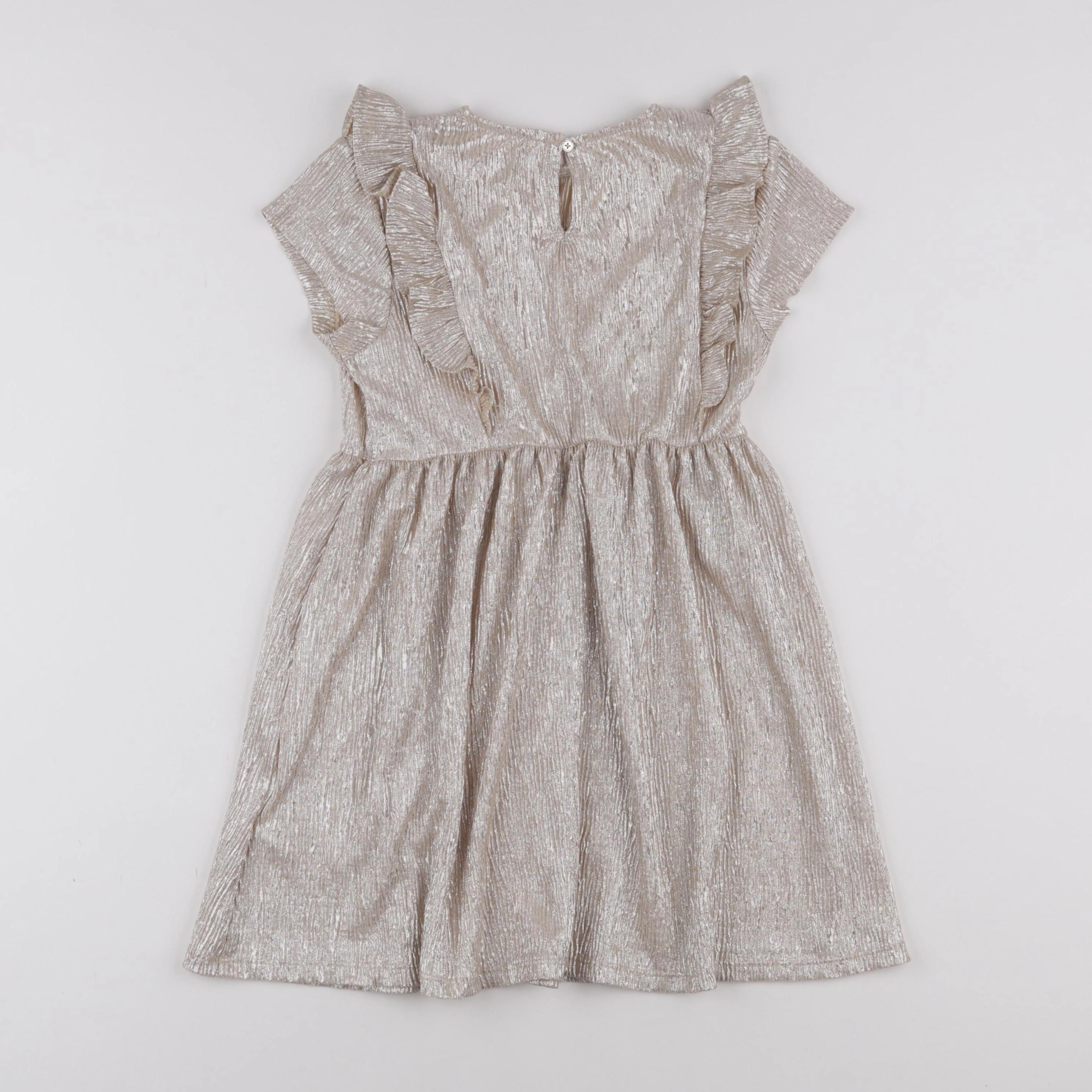 Vertbaudet - robe or - 2 ans