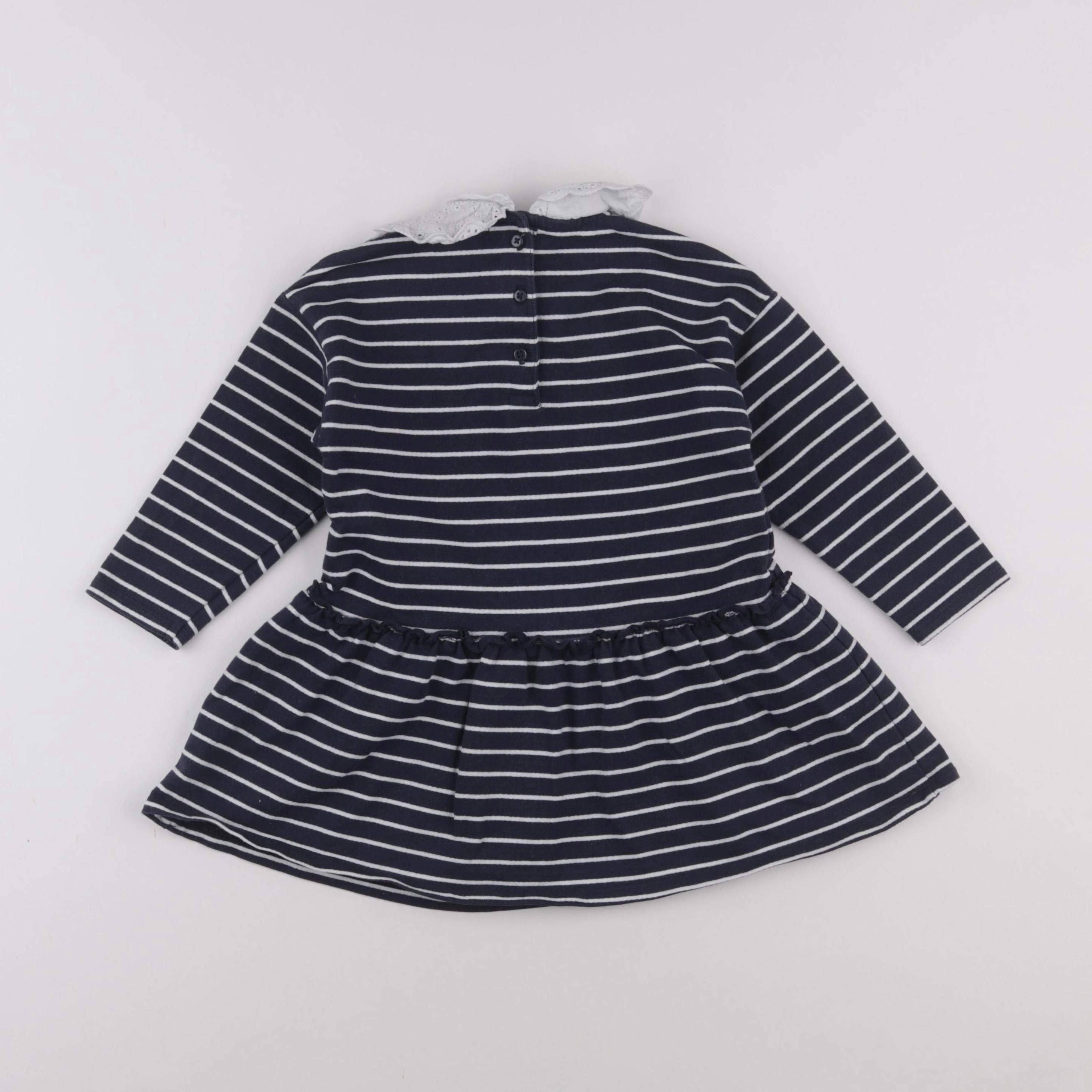 Vertbaudet - robe bleu - 3 ans