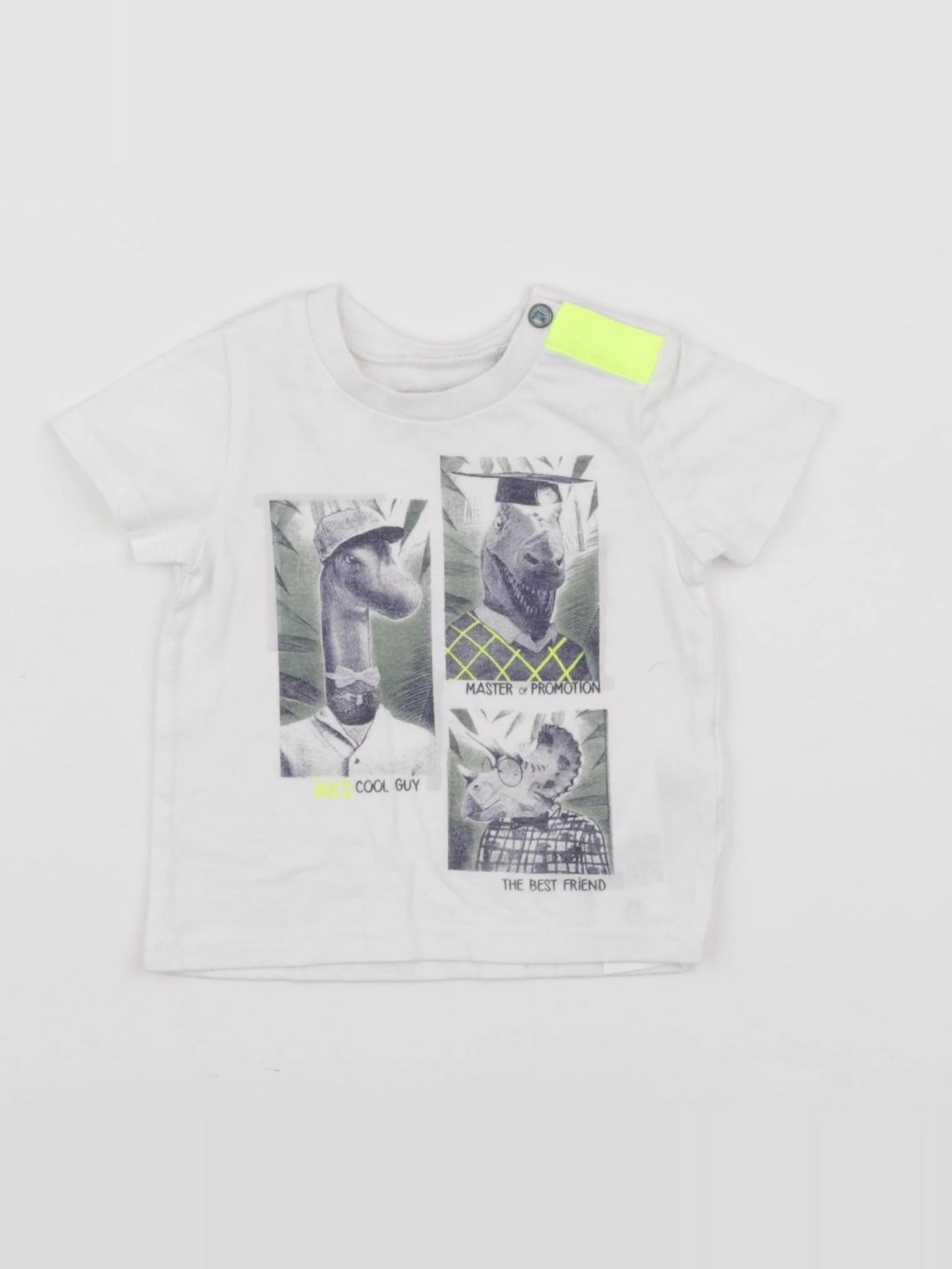 IKKS - tee-shirt blanc - 3 mois