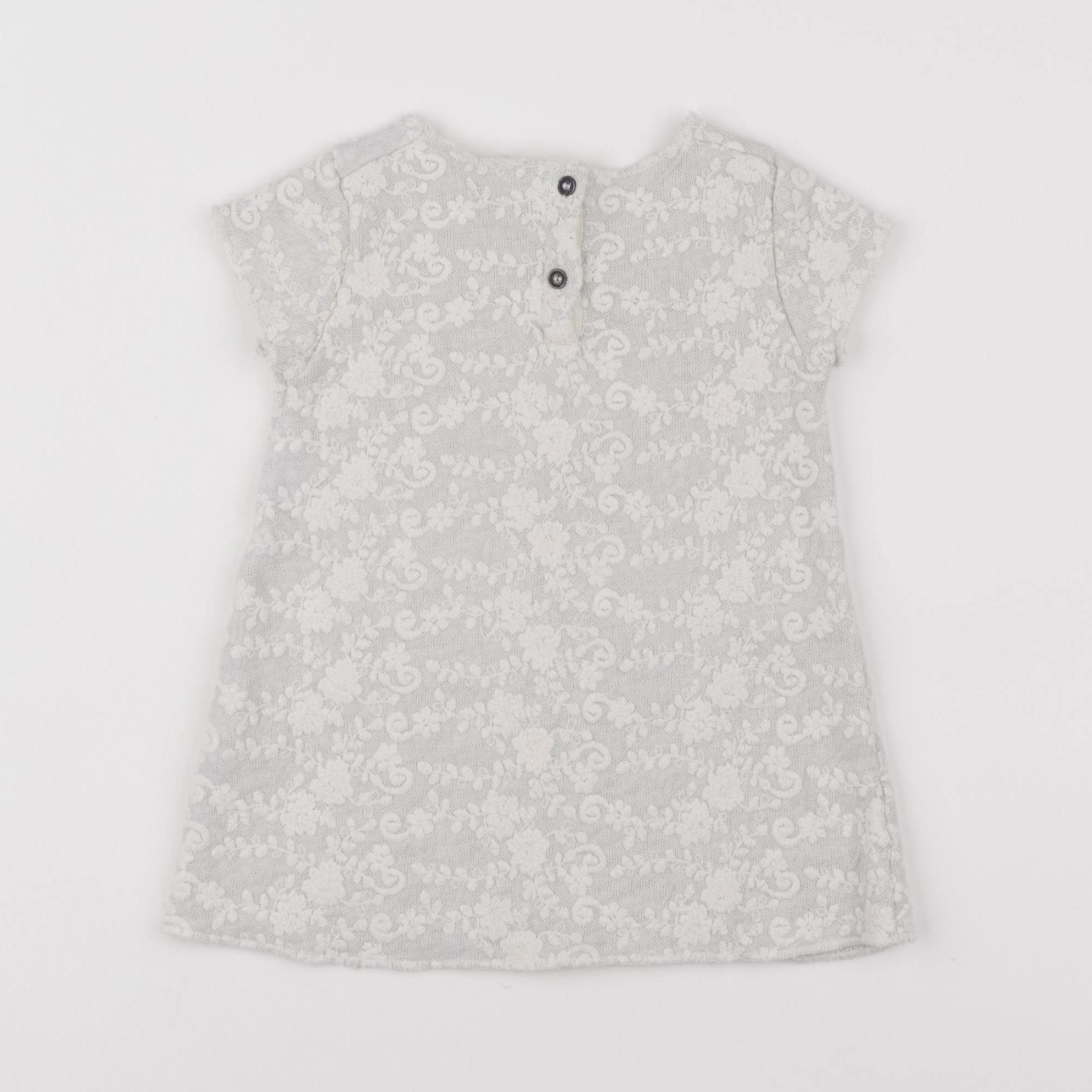 Zara - robe blanc - 9/12 mois