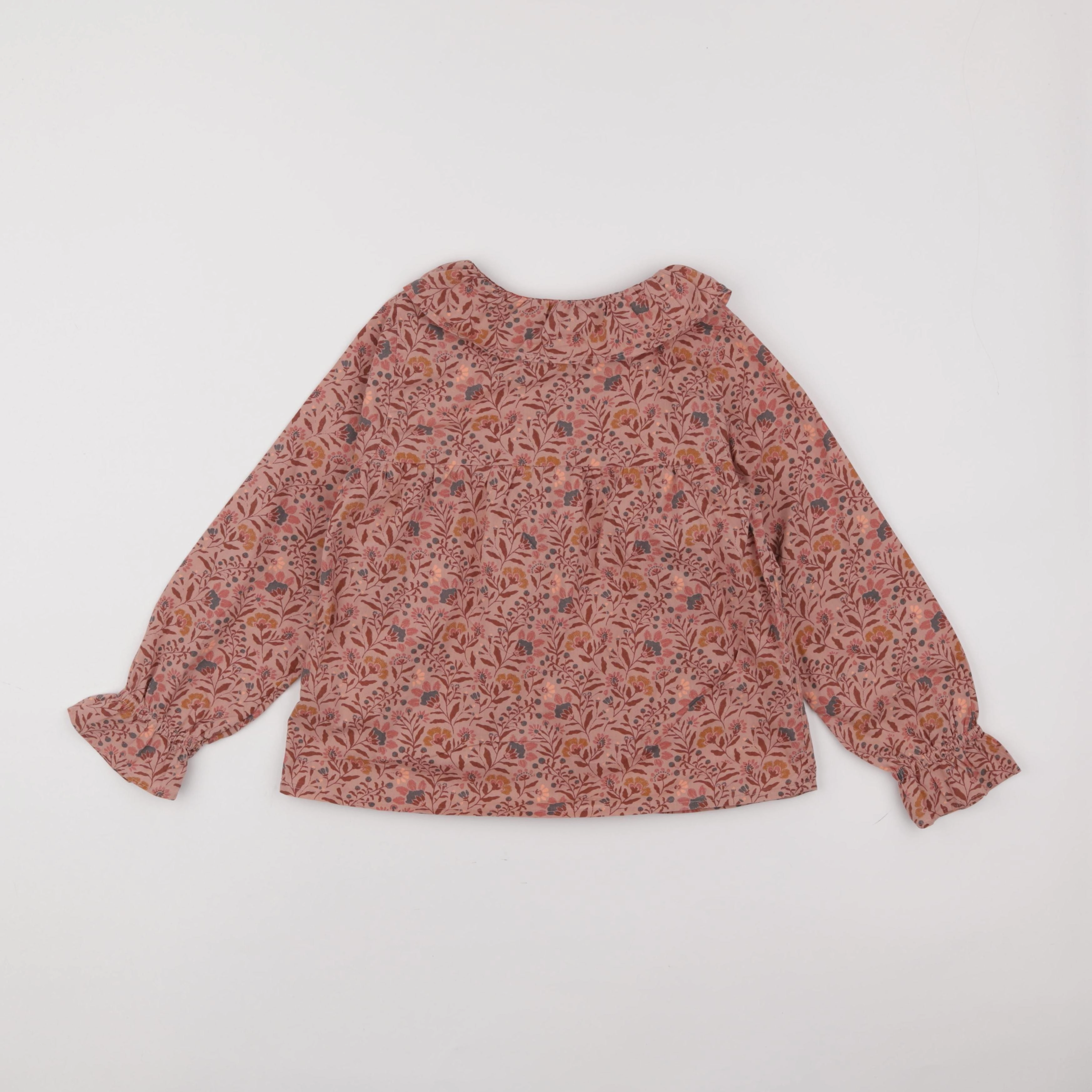 Vertbaudet - blouse rose - 7 ans