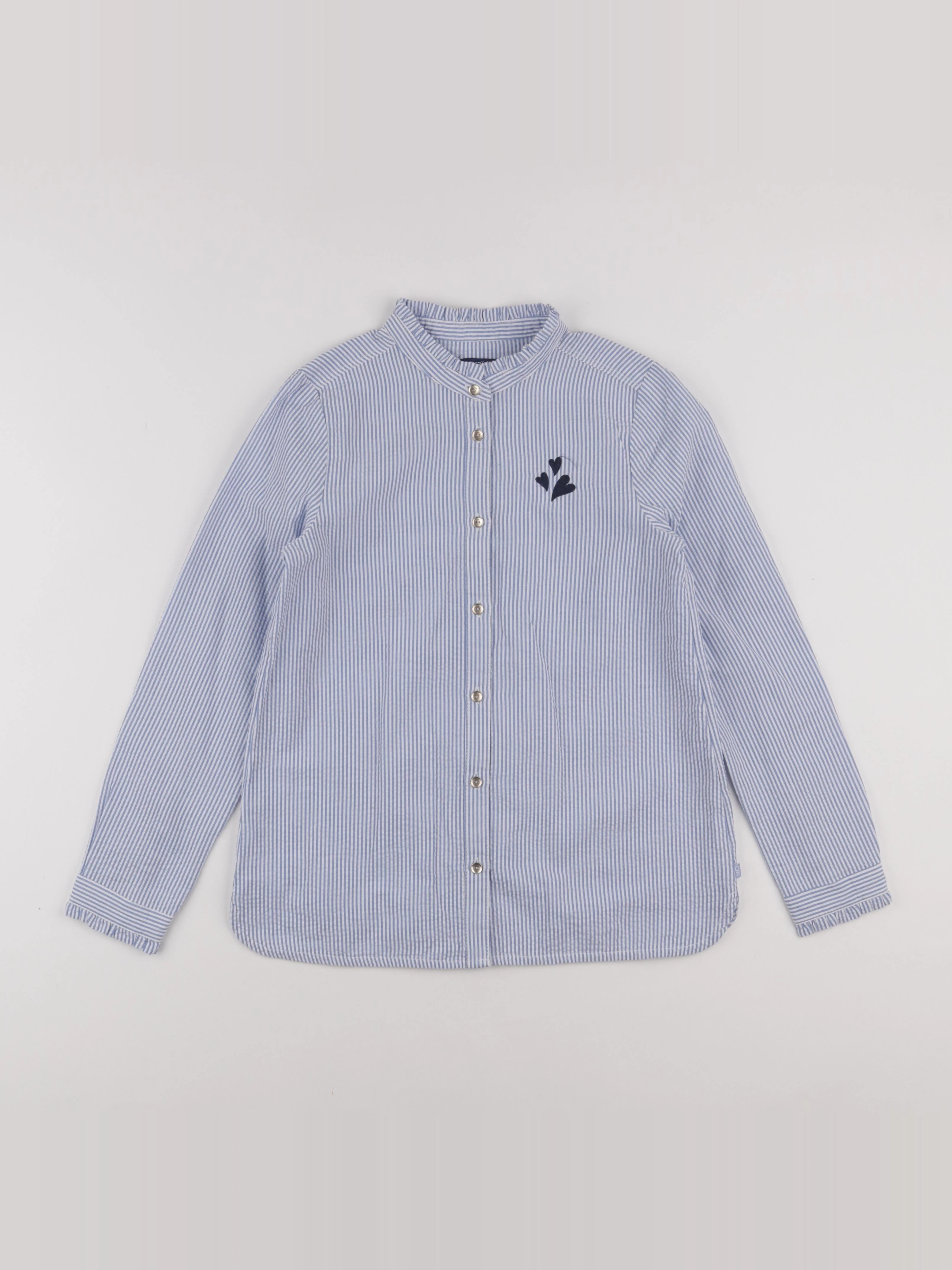 Okaidi - blouse bleu - 10 ans