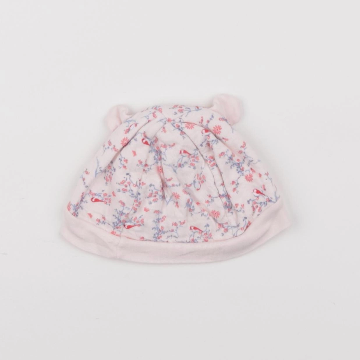 Petit Bateau - bonnet rose - 12 mois