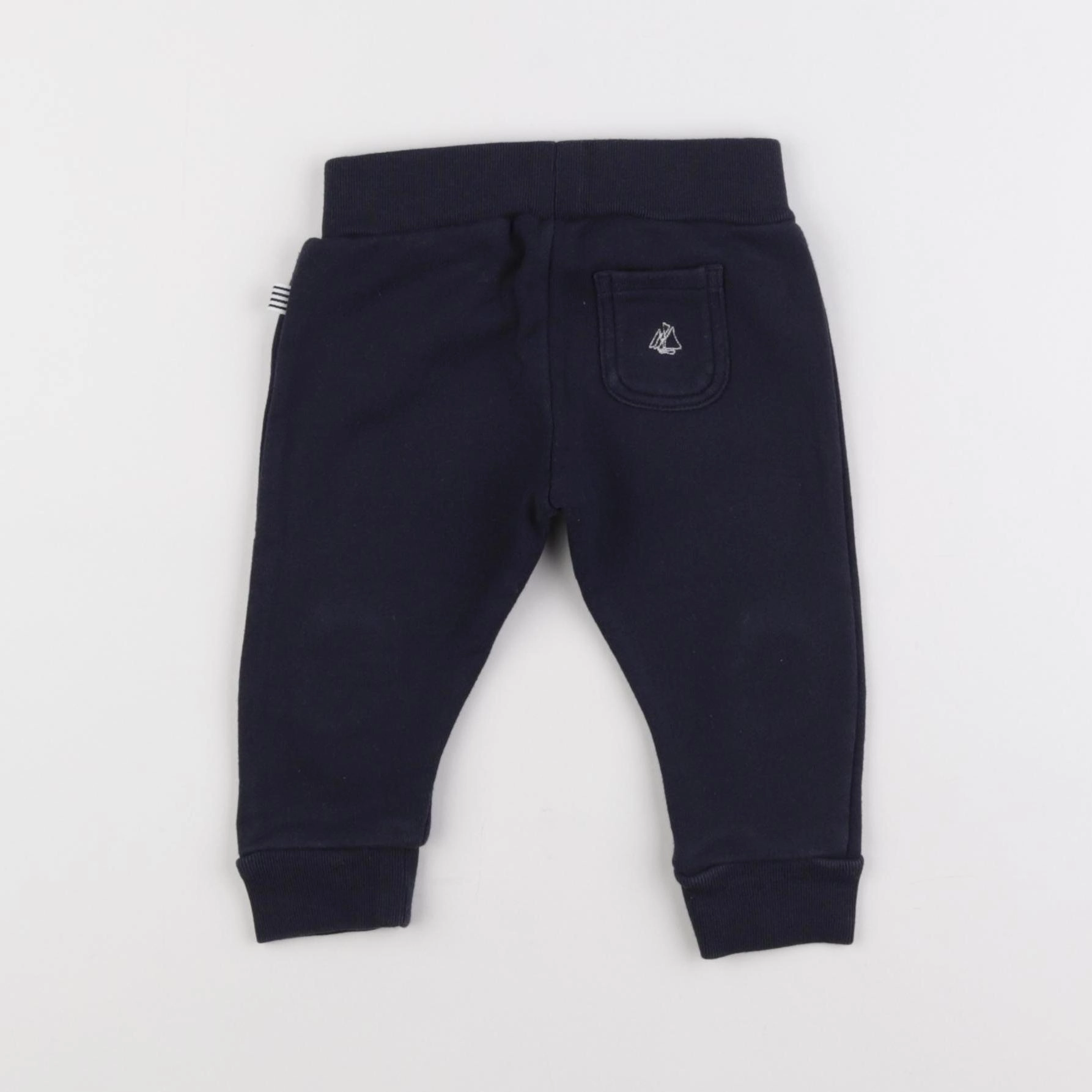 Petit Bateau - jogging bleu - 12 mois