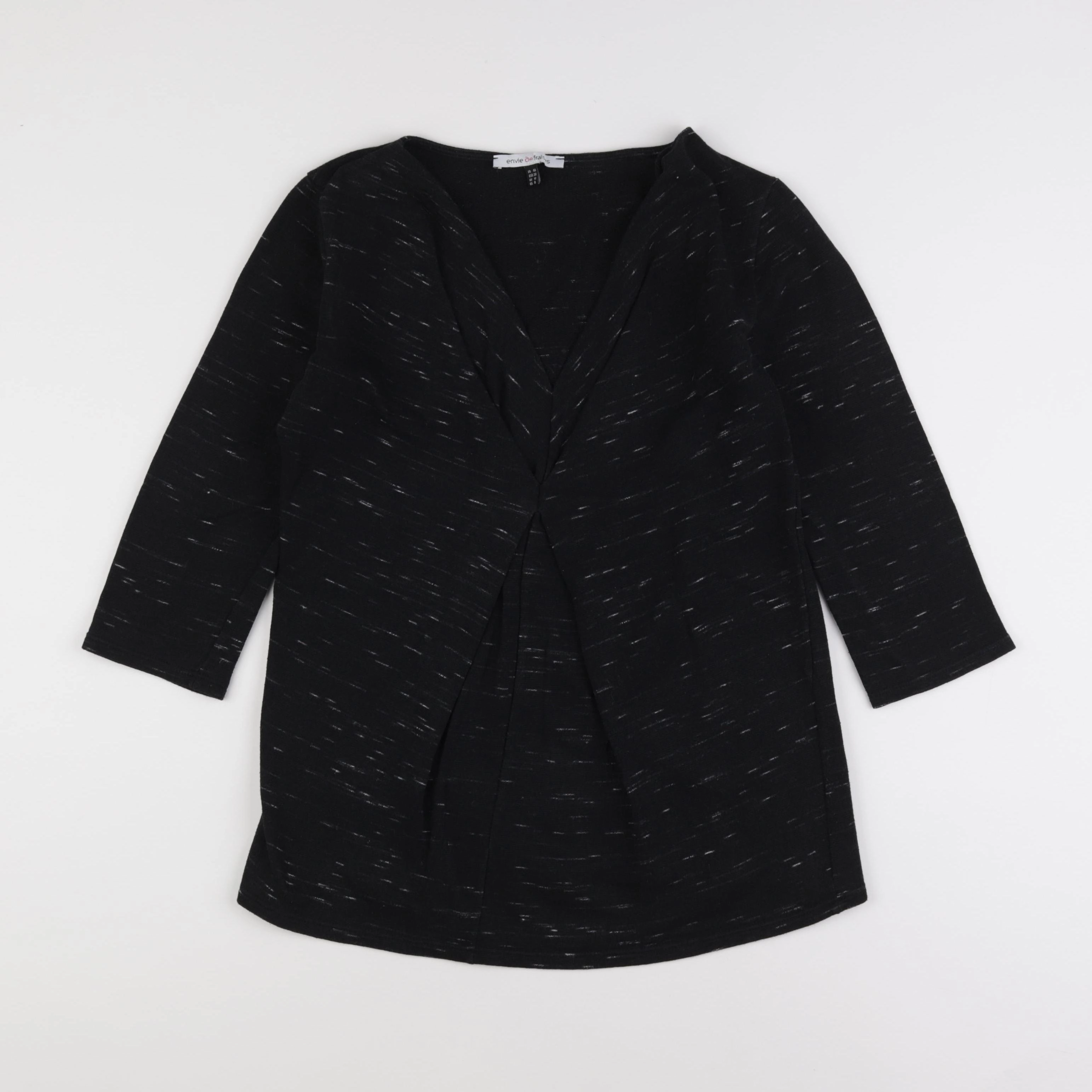 Envie de fraise - tee-shirt grossesse noir - 40