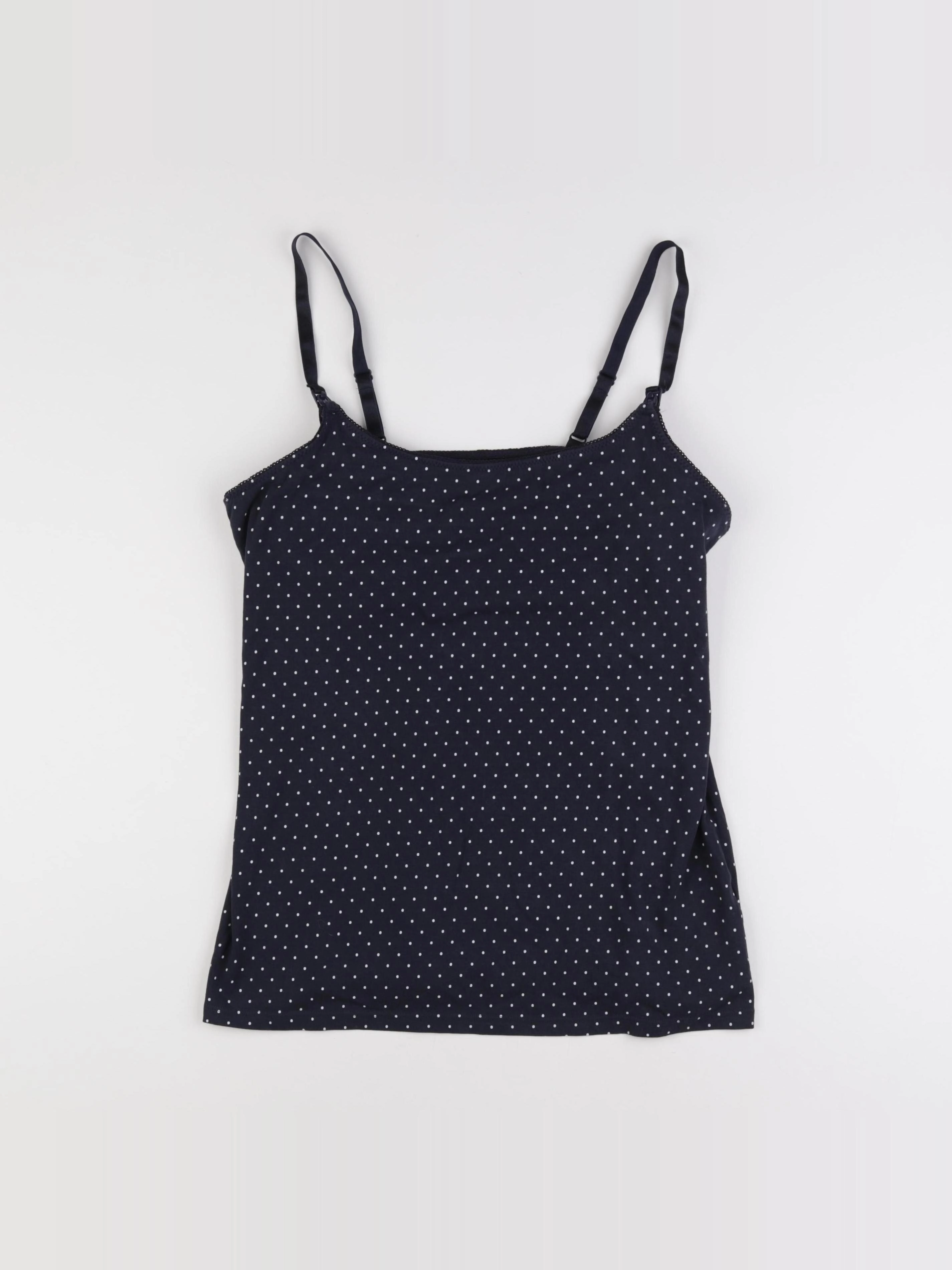 H&M - débardeur grossesse bleu - 40 à 42