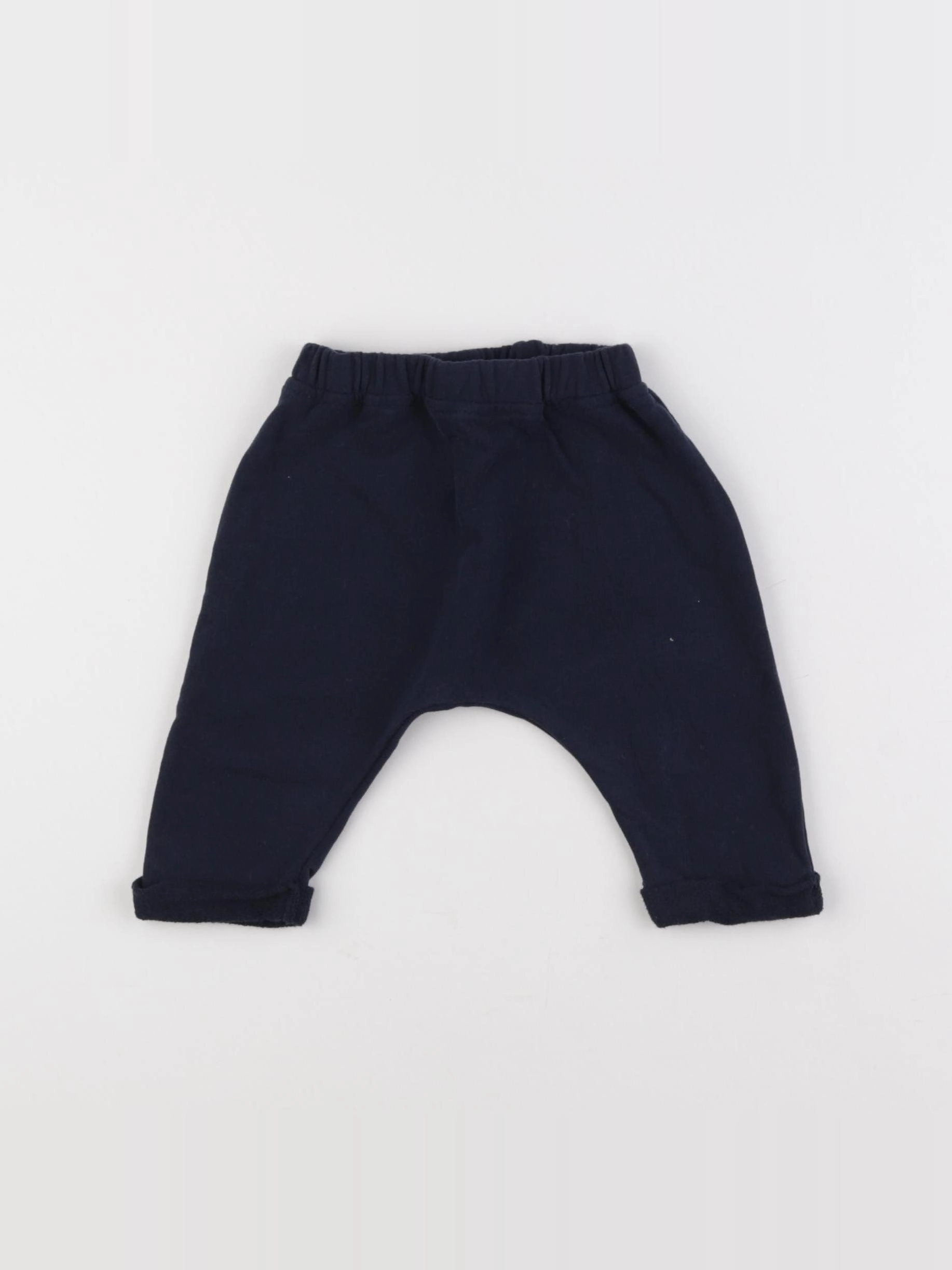 Vertbaudet - sarouel bleu - 3 mois