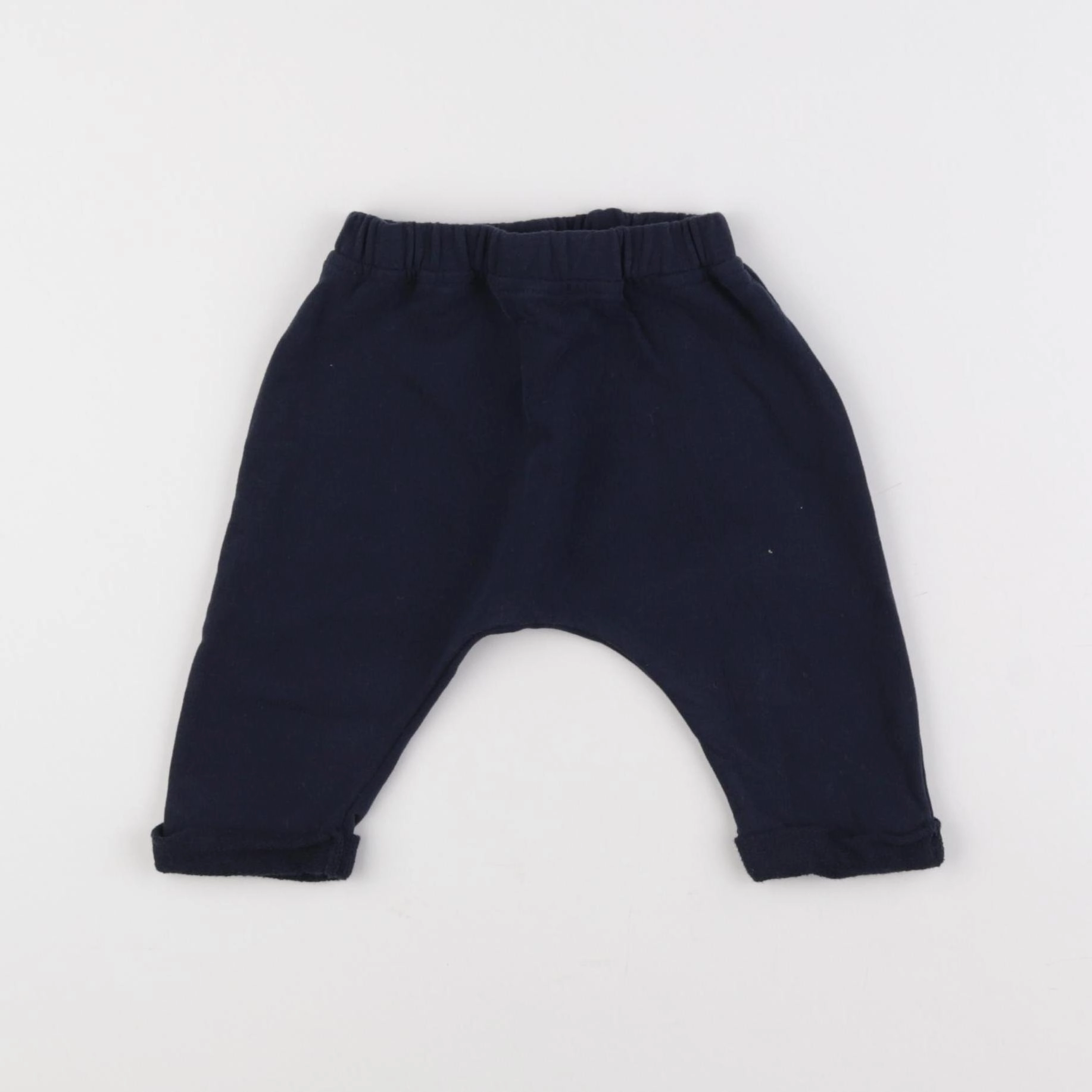Vertbaudet - sarouel bleu - 3 mois