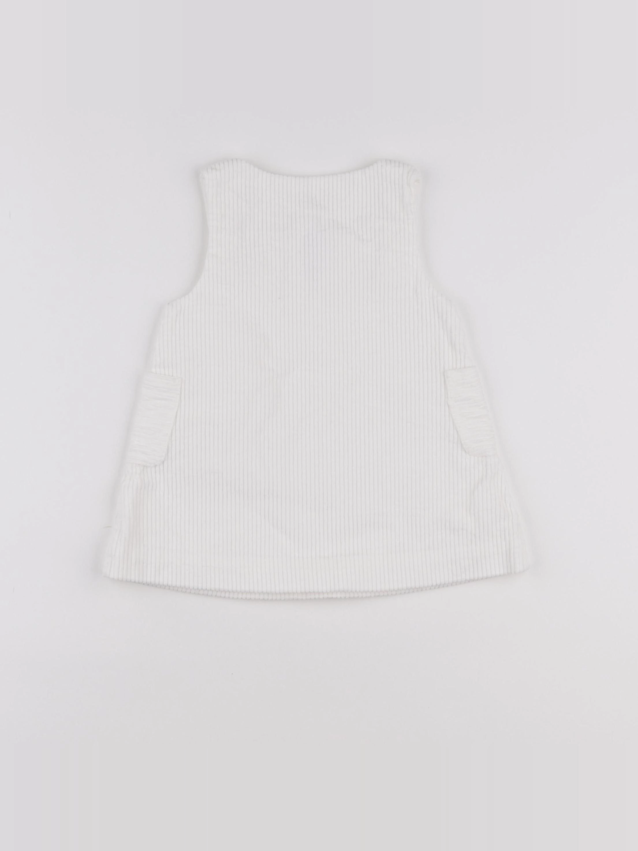 Jacadi - robe blanc - 12 mois