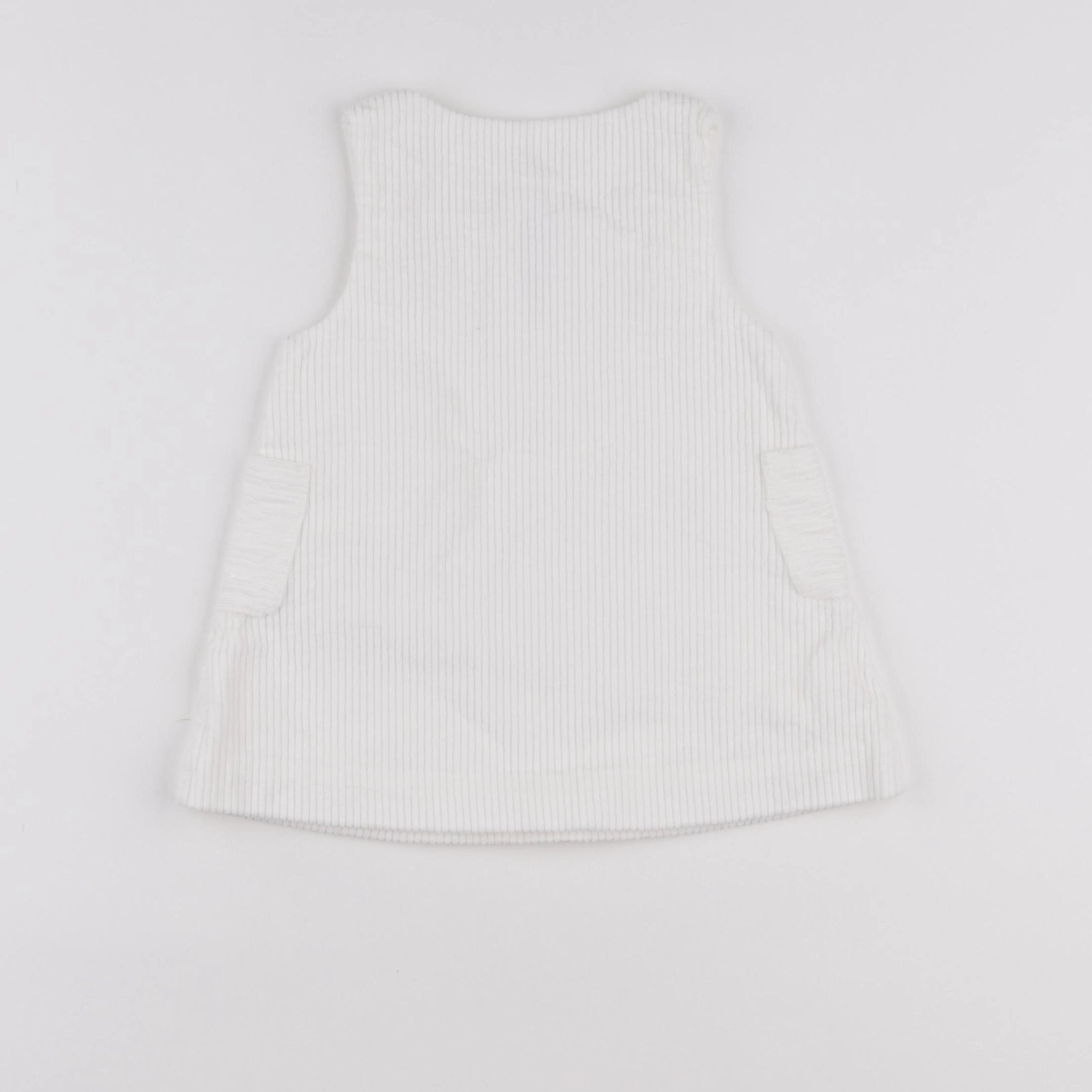 Jacadi - robe blanc - 12 mois