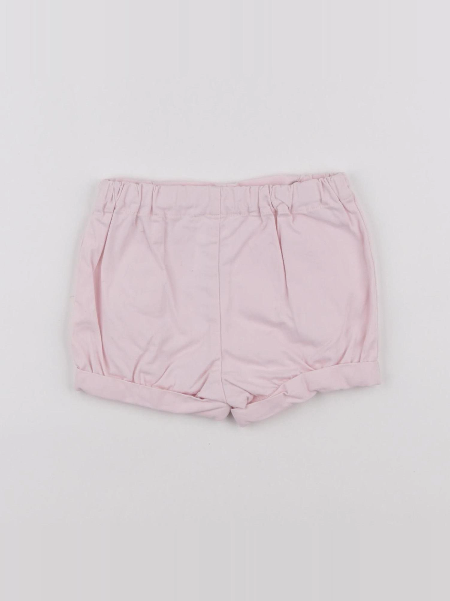Jacadi - short rose - 6 mois