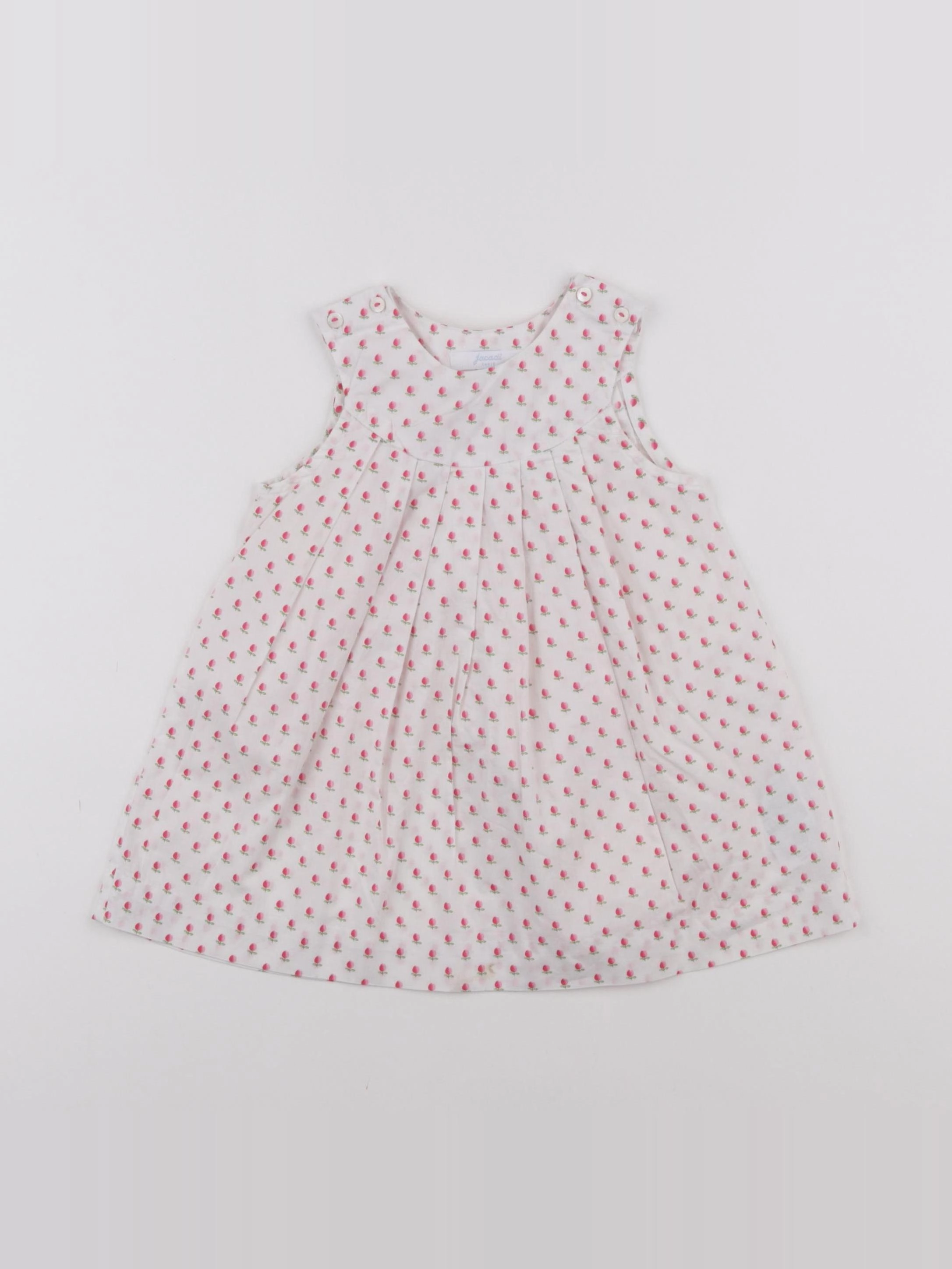 Jacadi - robe blanc - 12 mois