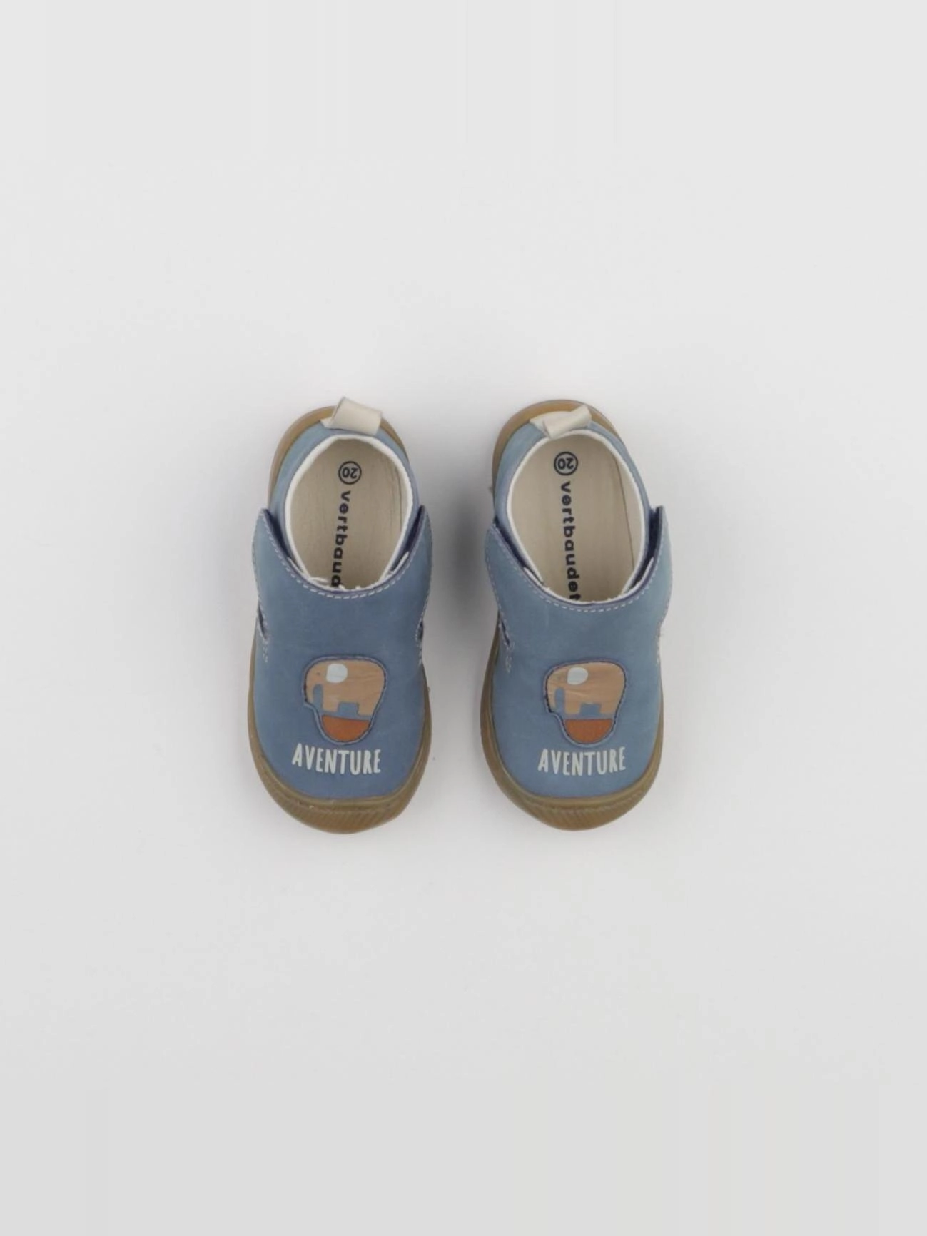 Vertbaudet - bottillons bleu - pointure 20