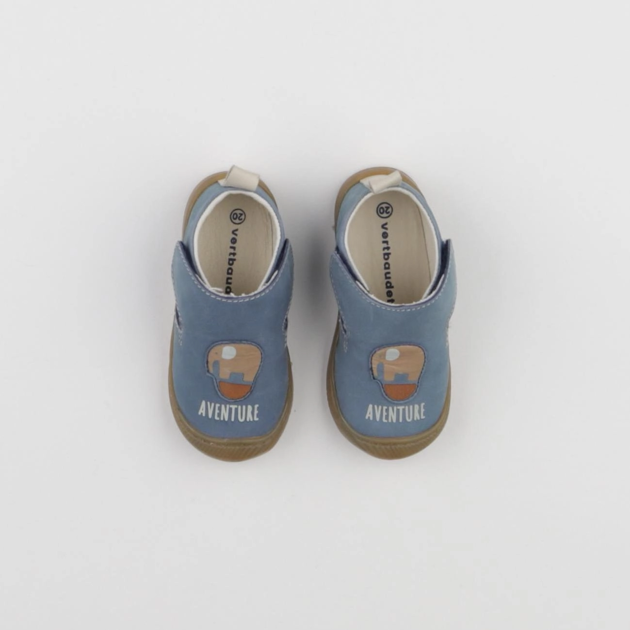 Vertbaudet - bottillons bleu - pointure 20