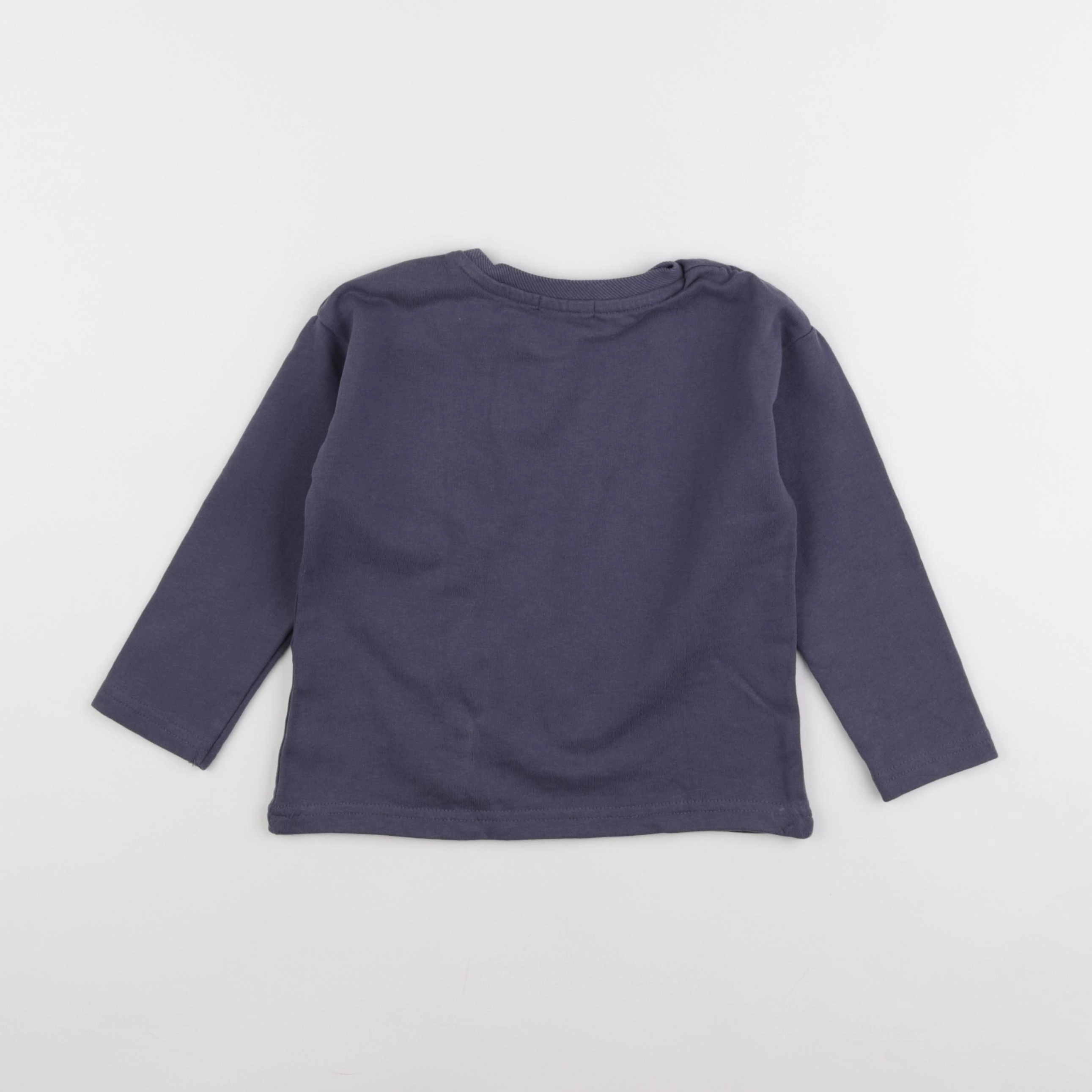 Vertbaudet - sweat bleu - 3 ans