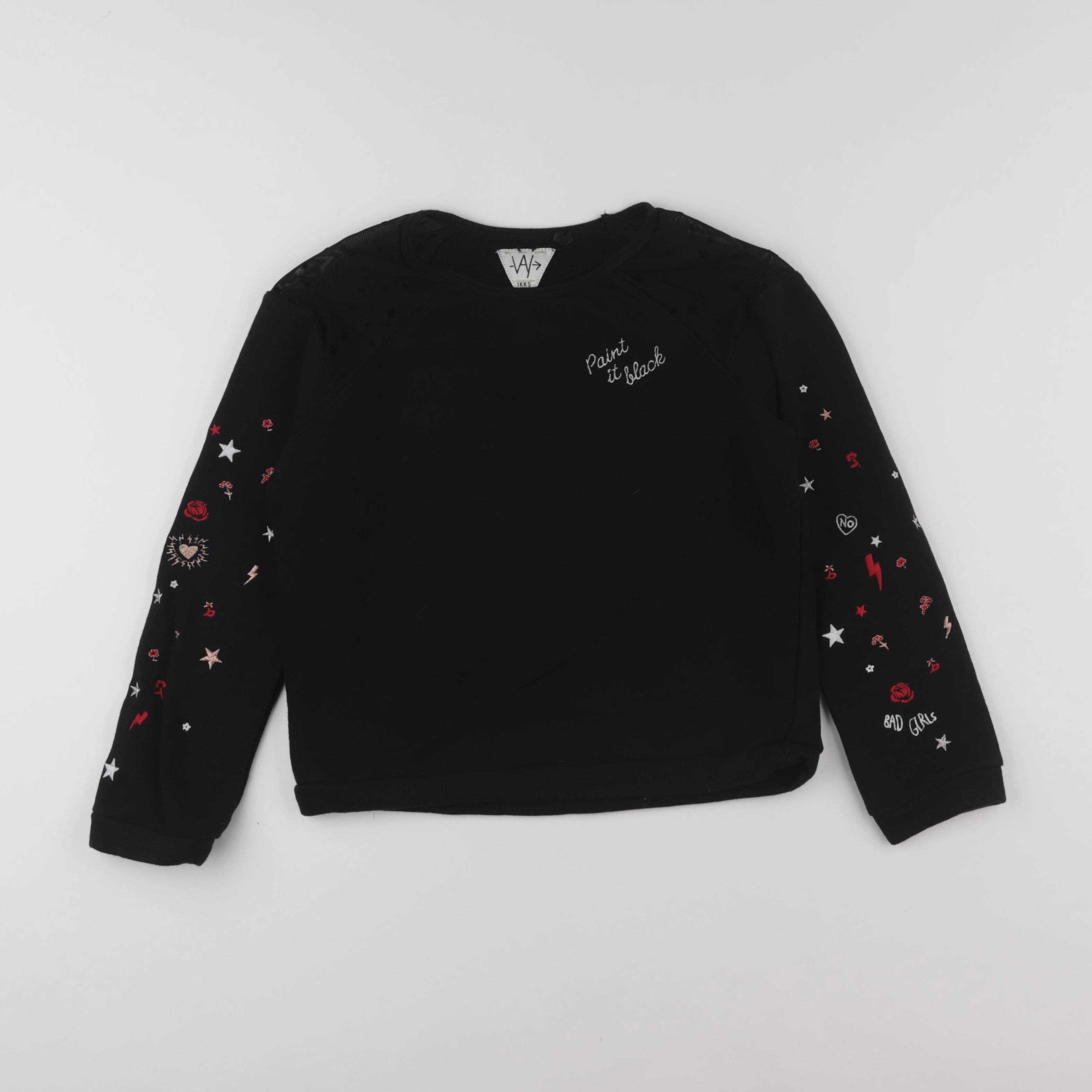 IKKS - tee-shirt noir - 10 ans