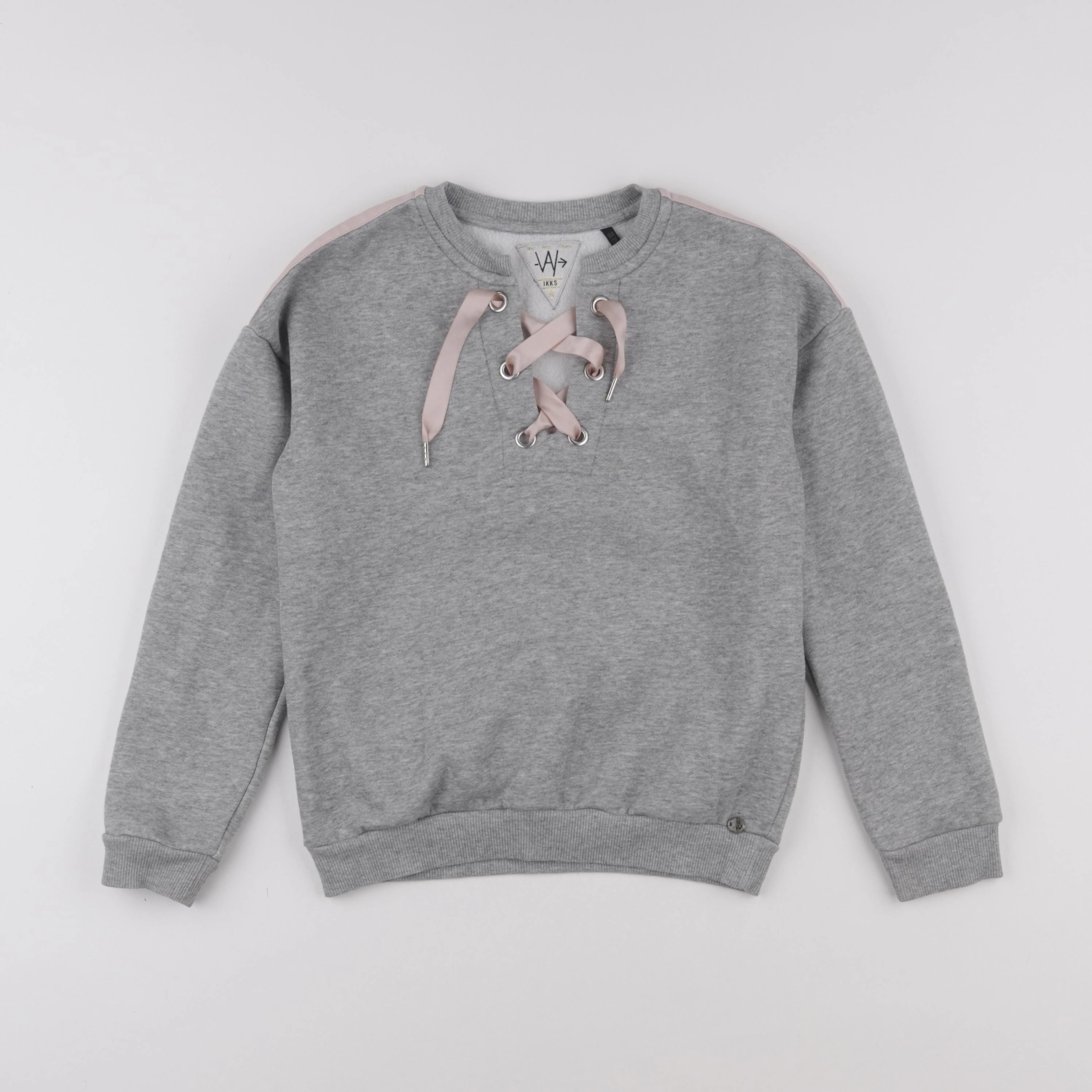 IKKS - sweat gris - 10 ans