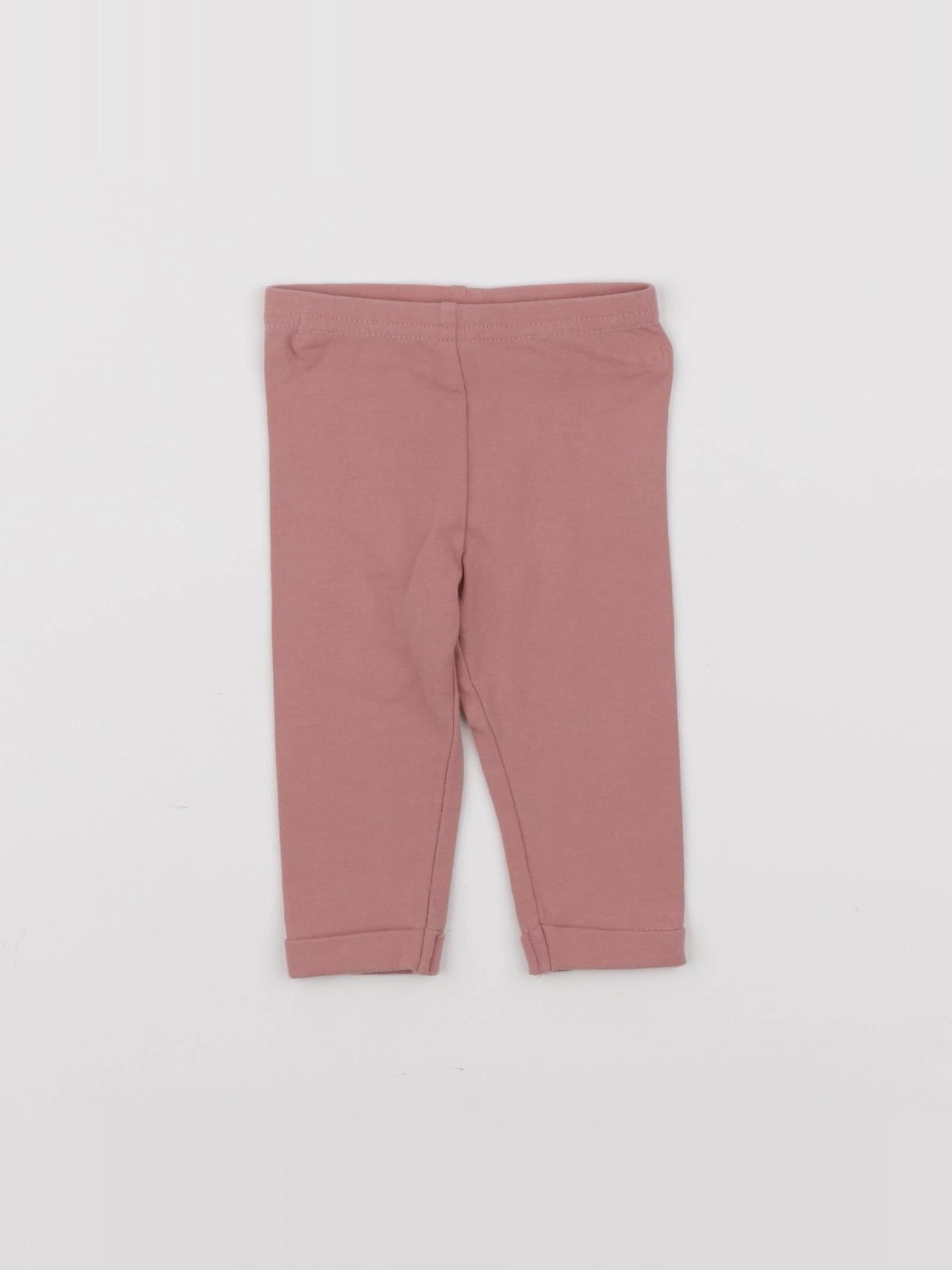 Tape à l'oeil - legging rose - 3 mois