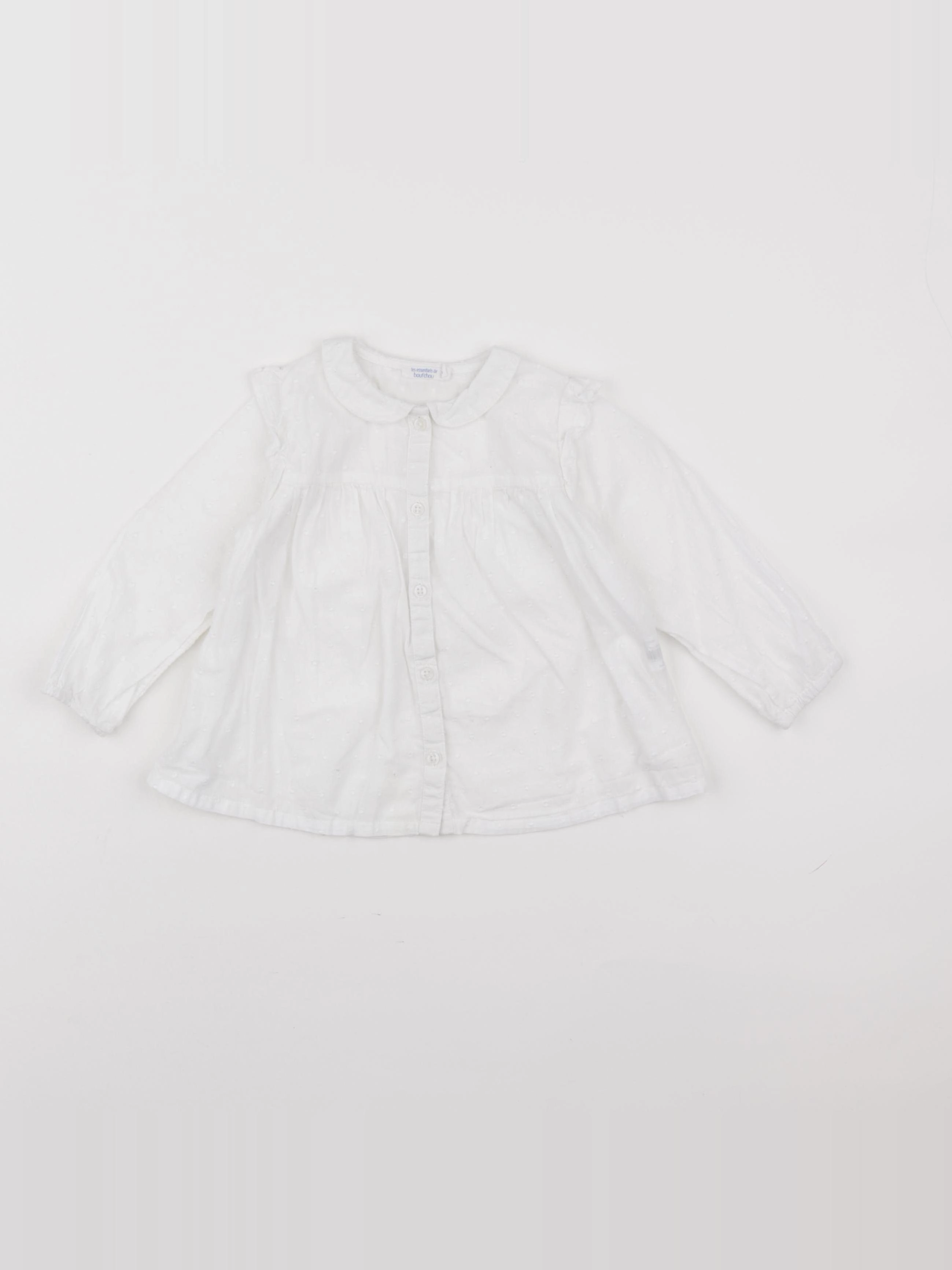 Boutchou - blouse blanc - 18 mois