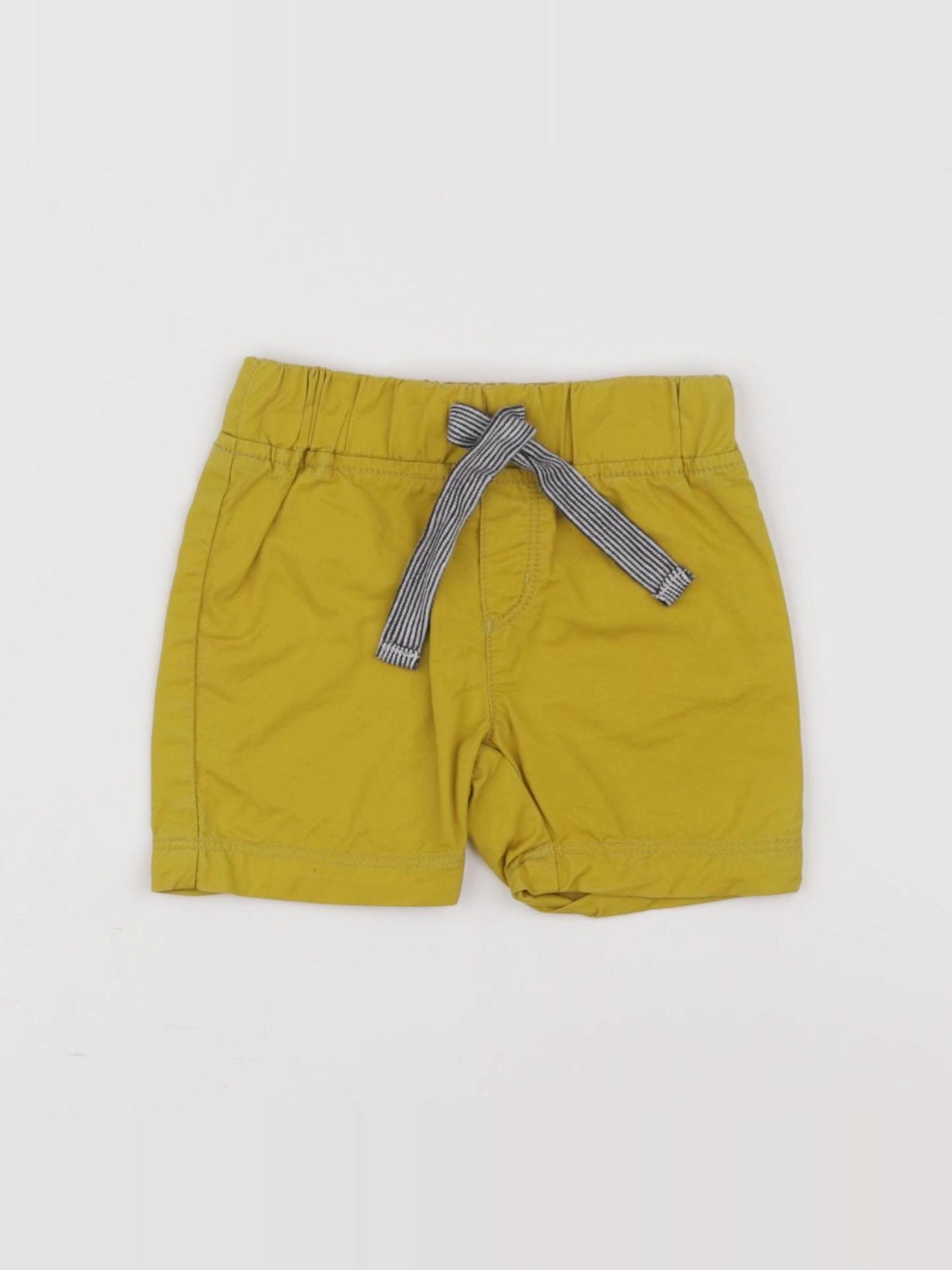 Petit Bateau - short jaune - 3 mois