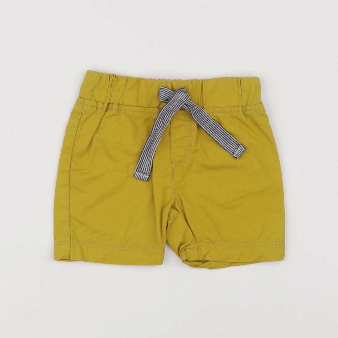 Petit Bateau - short jaune - 3 mois