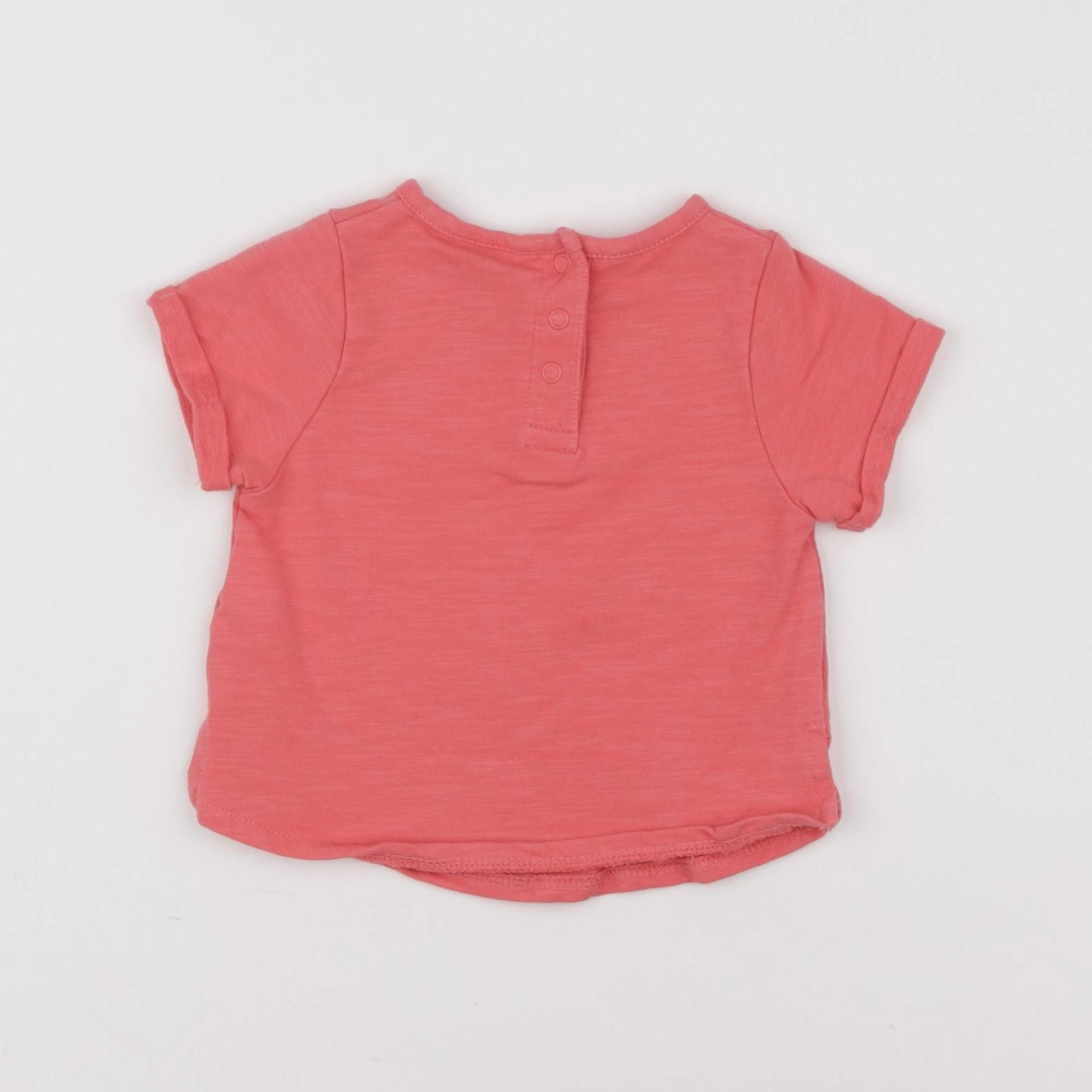 Tape à l'oeil - tee-shirt rose - 3 mois