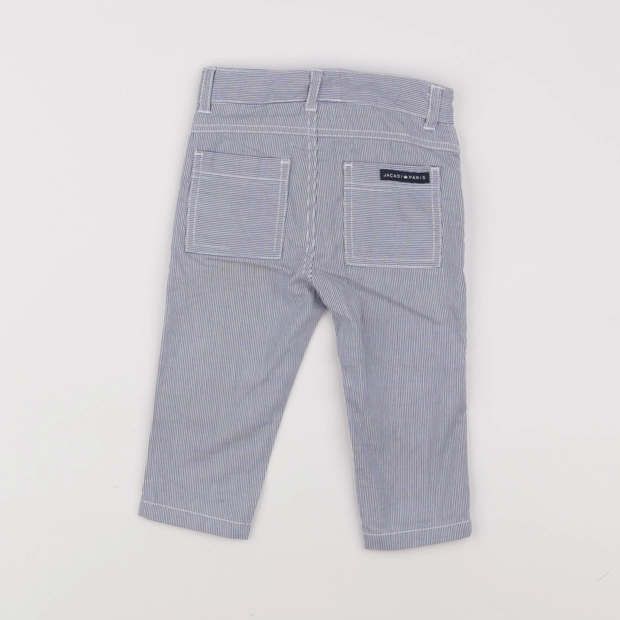 Jacadi - pantalon bleu - 12 mois