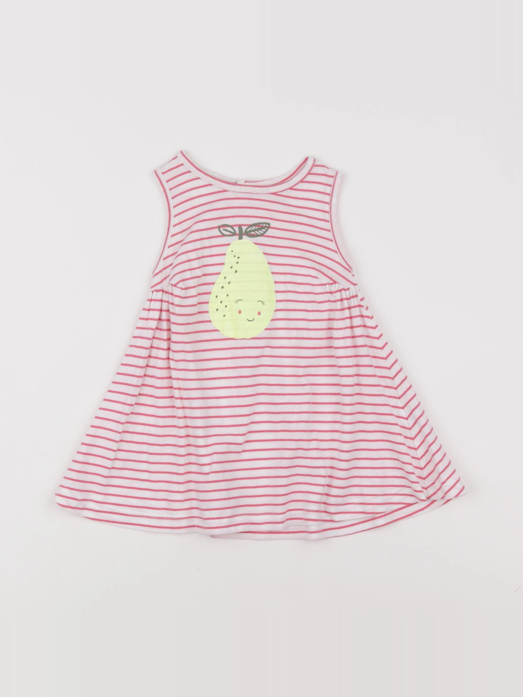 Boutchou - robe rose - 12 mois