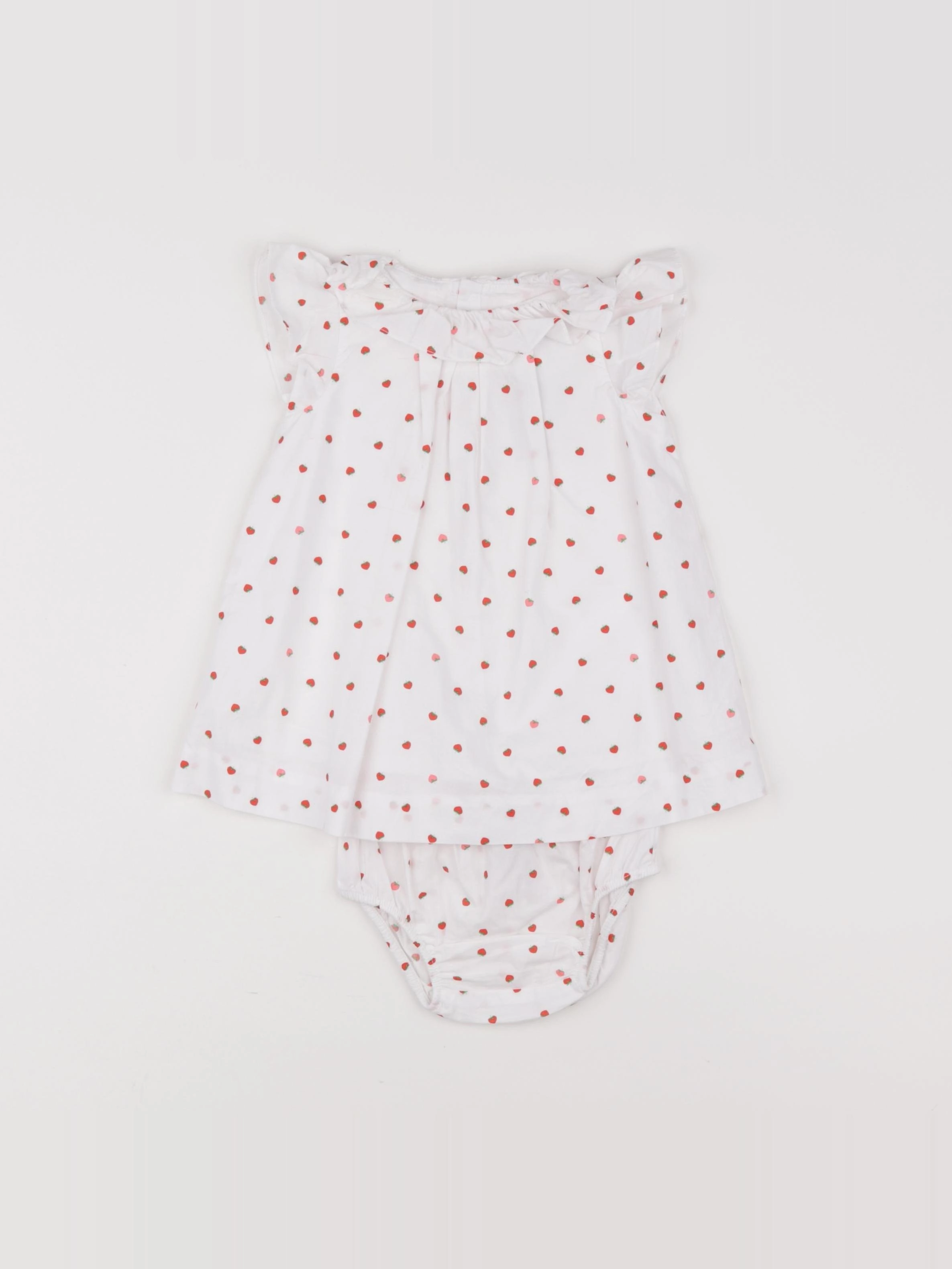 Jacadi - robe blanc - 6 mois