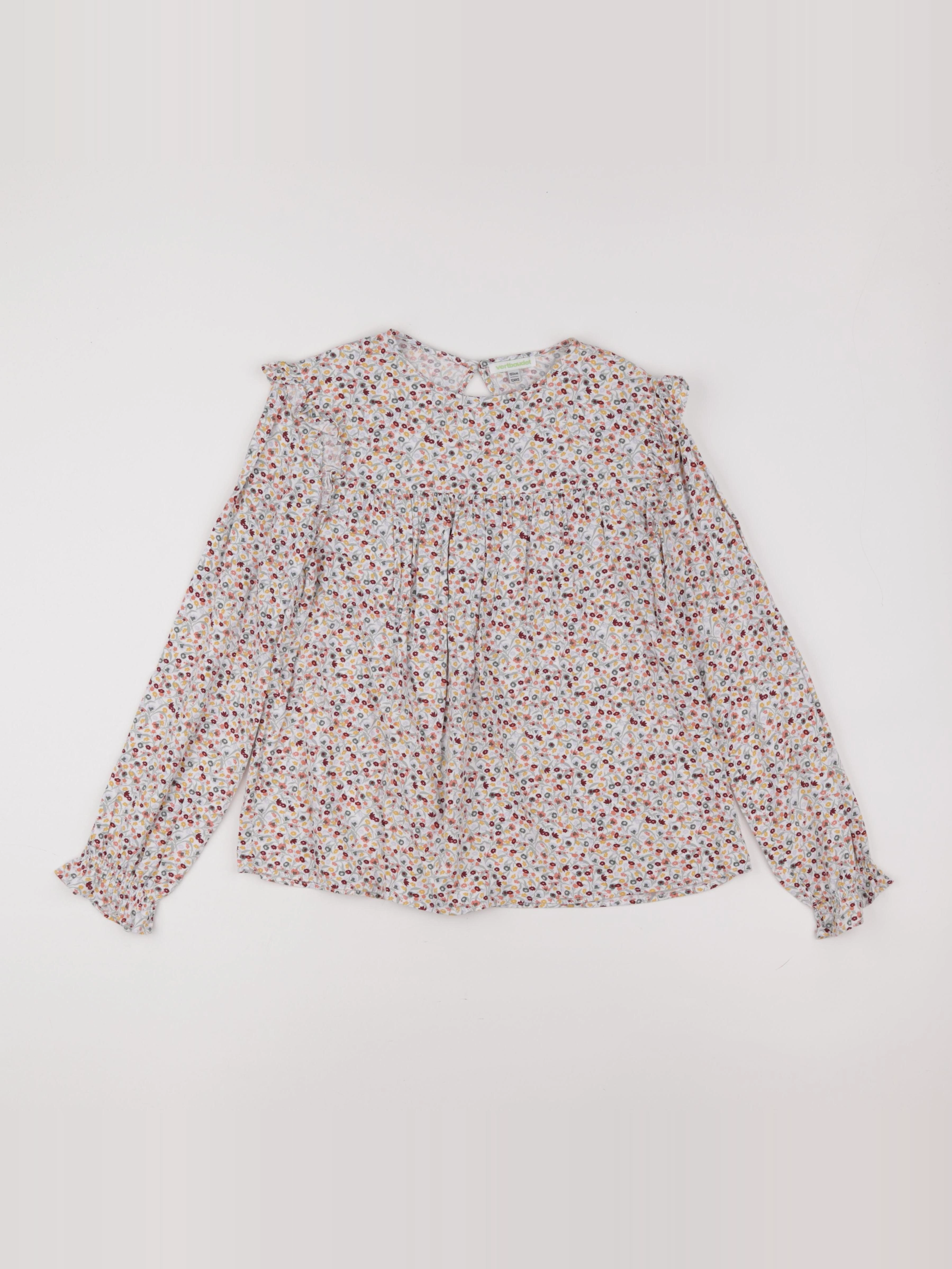 Vertbaudet - blouse multicolore - 12 ans