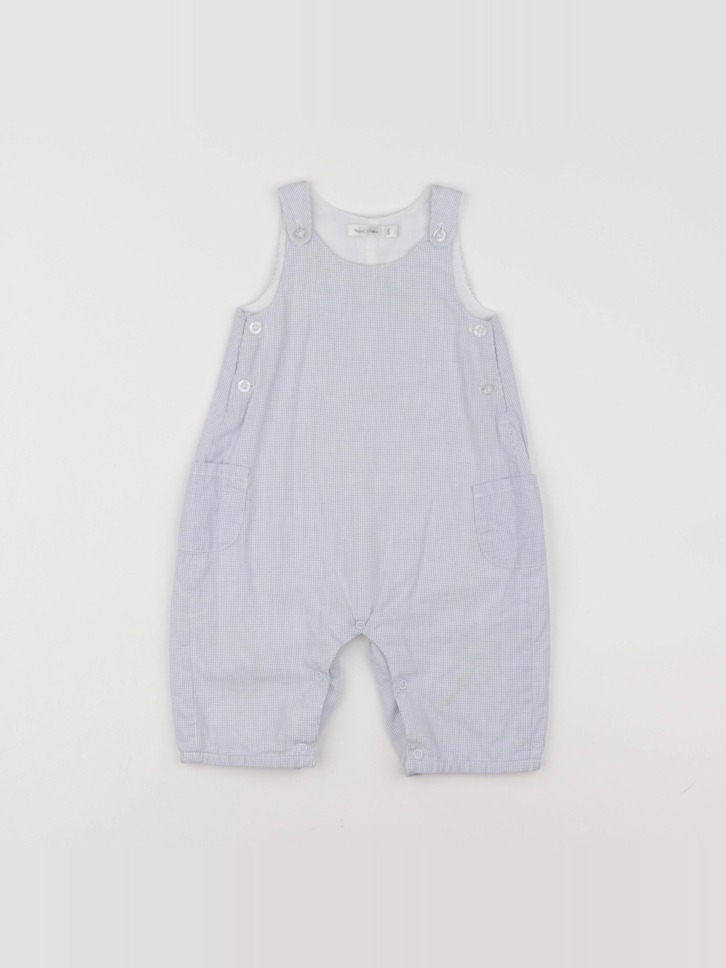 Boutchou - combinaison bleu - 6 mois