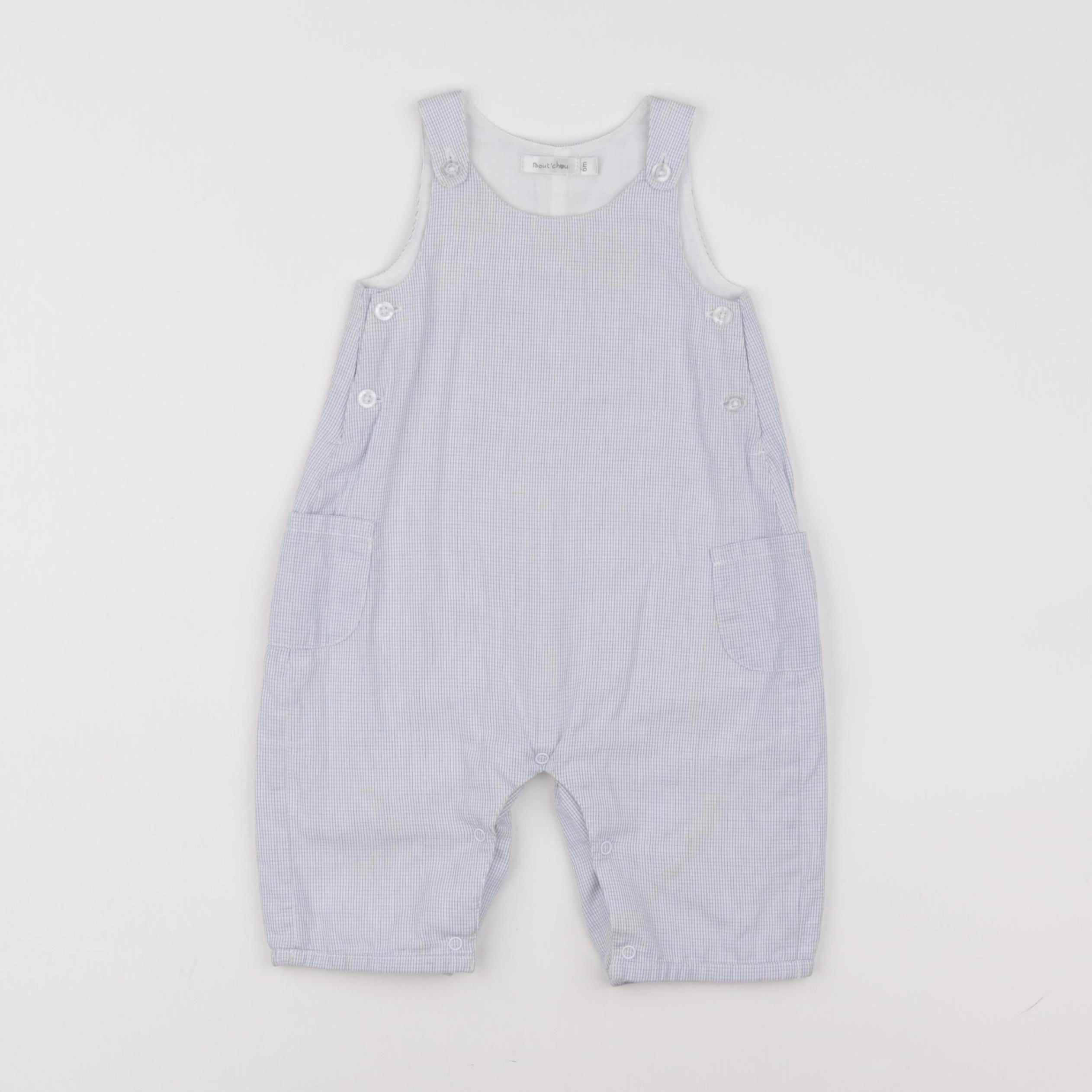 Boutchou - combinaison bleu - 6 mois