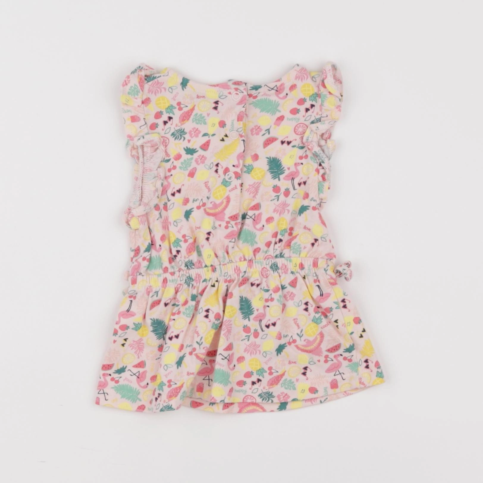 Tape à l'oeil - robe multicolore - 3 mois