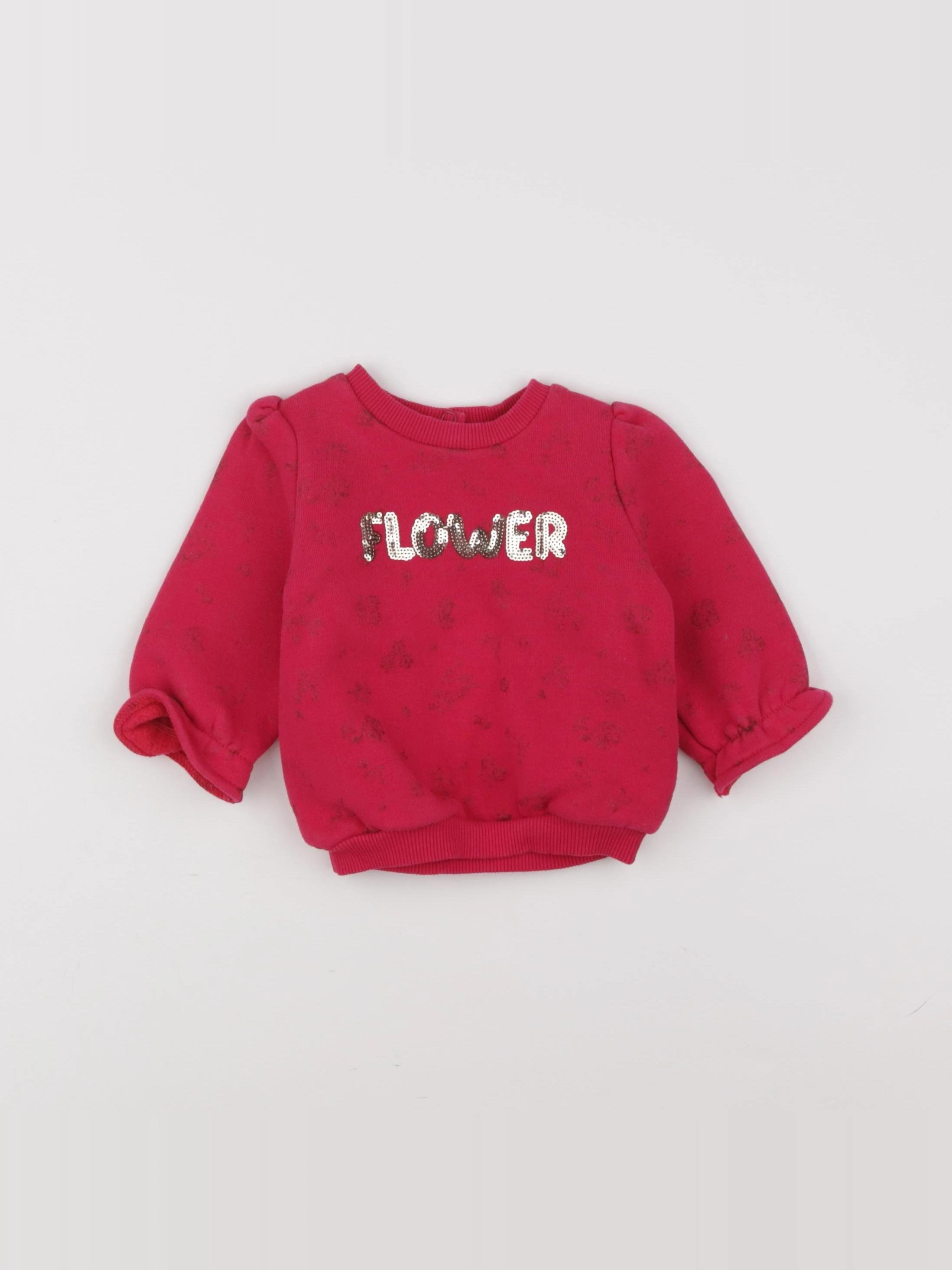 Tape à l'oeil - sweat rose - 6 mois