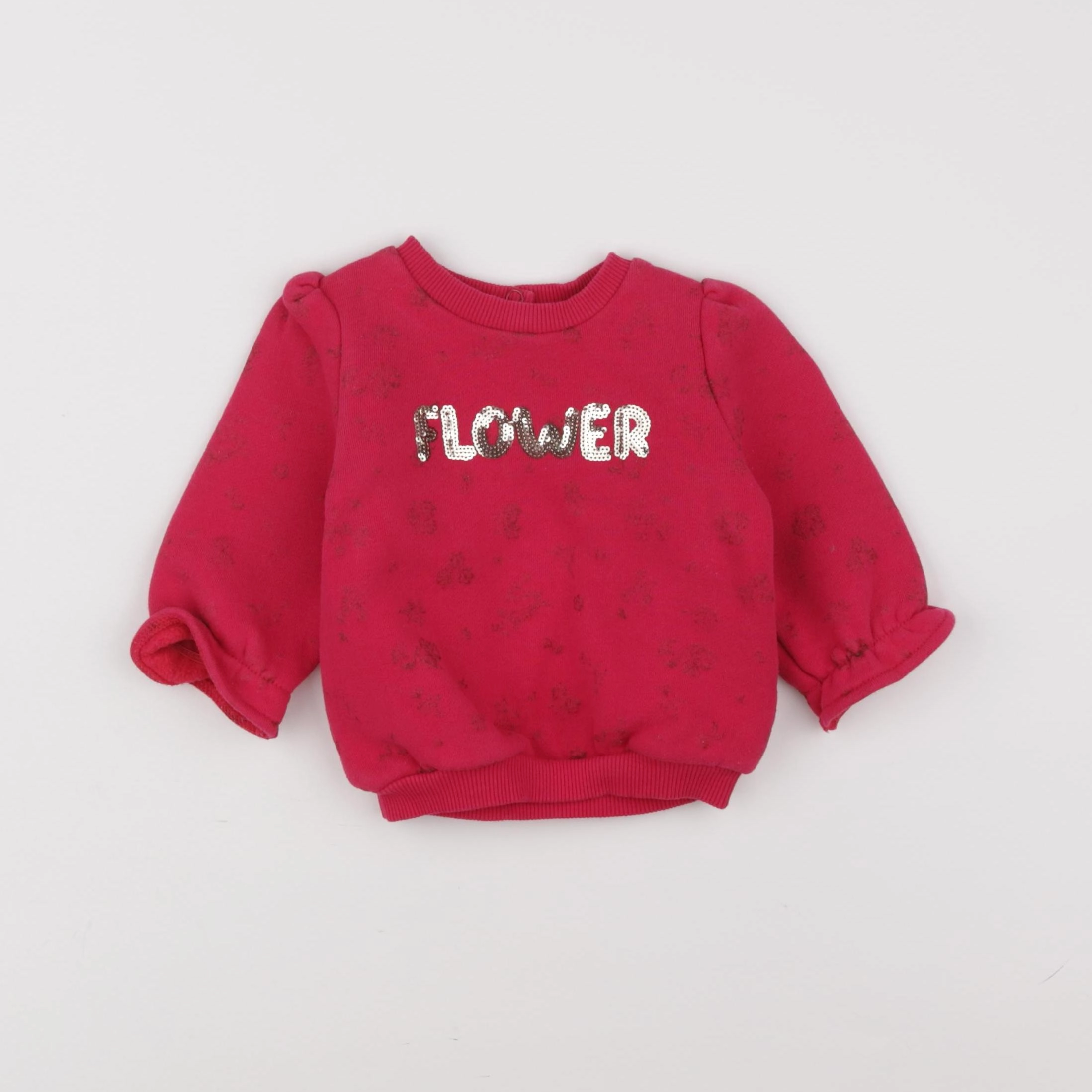 Tape à l'oeil - sweat rose - 6 mois