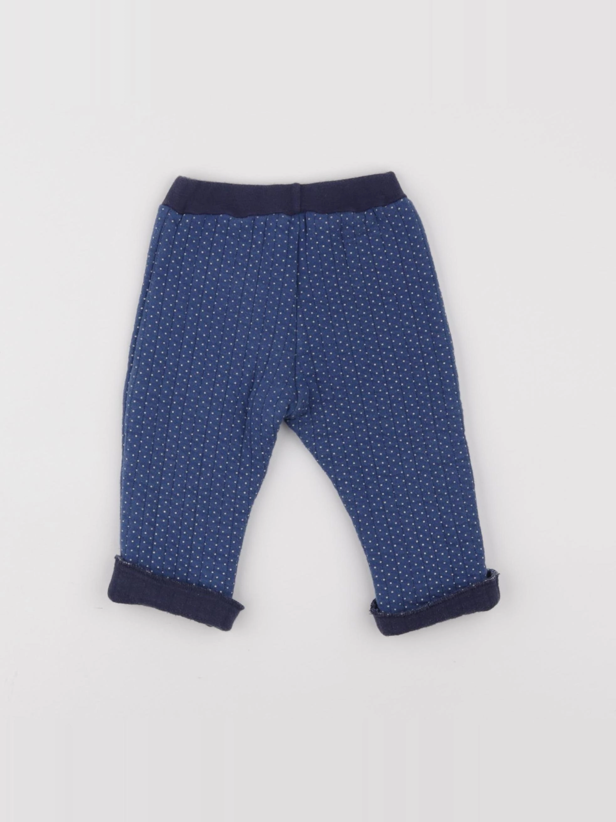 Petit Bateau - legging bleu - 6 mois