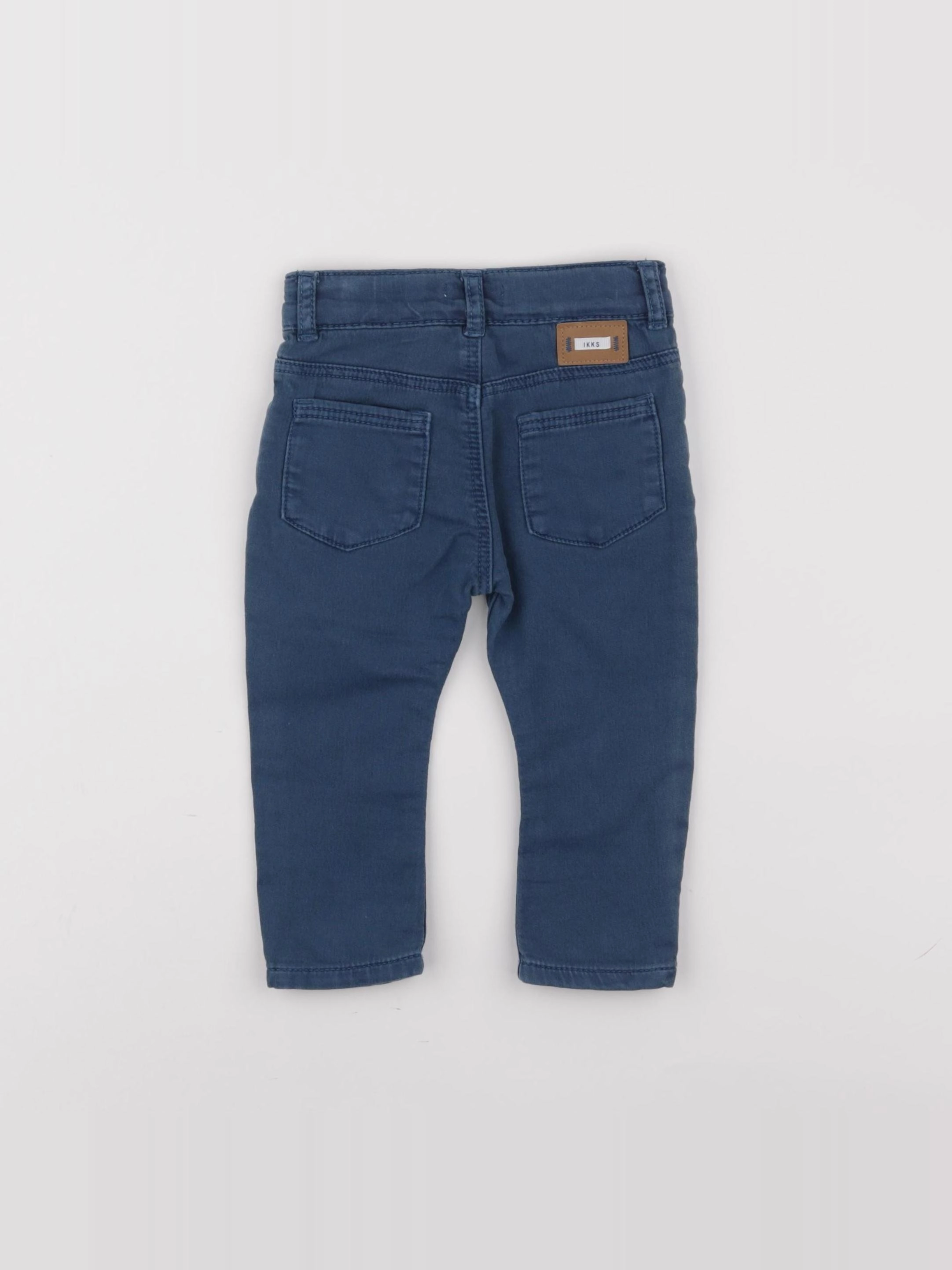 IKKS - pantalon bleu - 6 mois